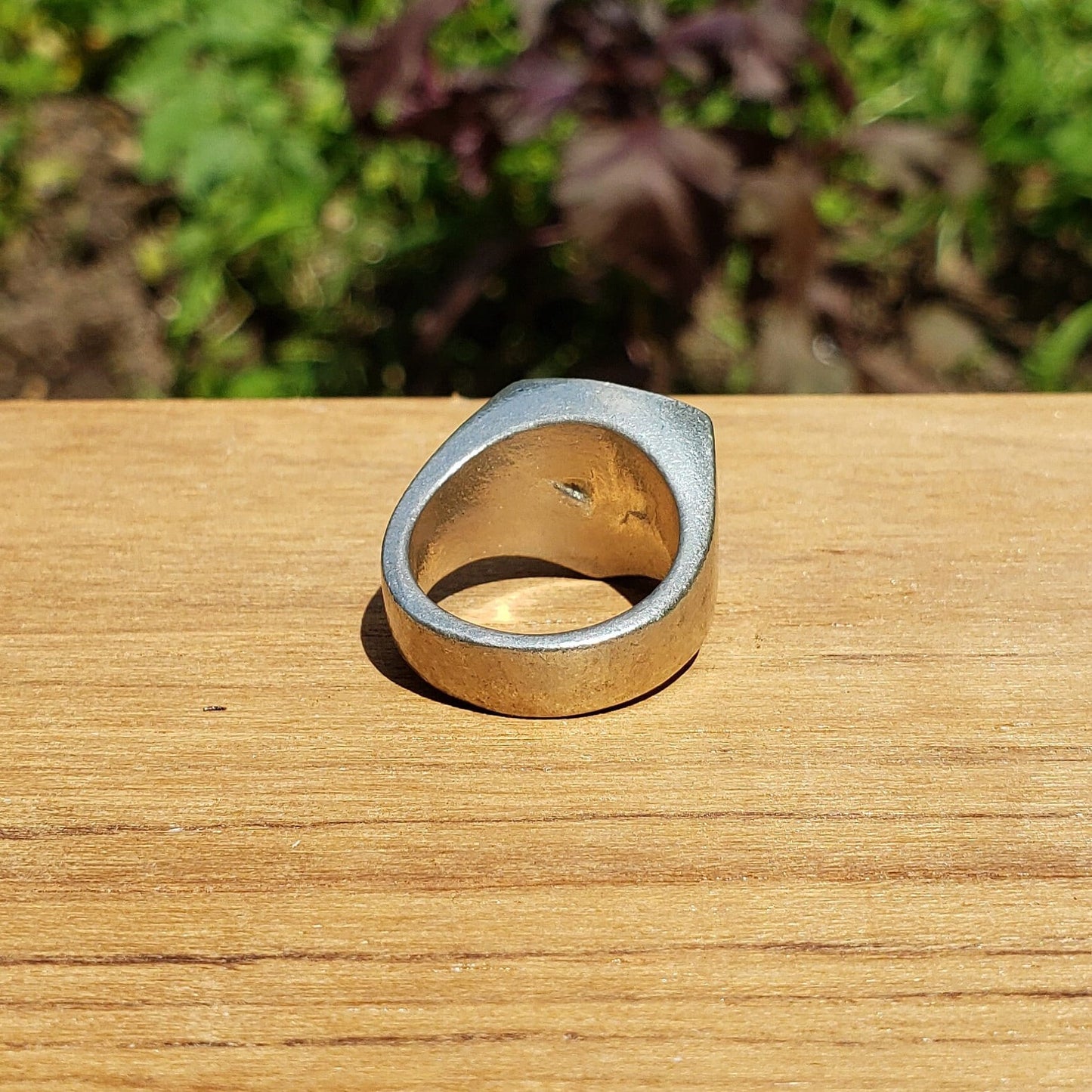 Beard wax seal signet ring