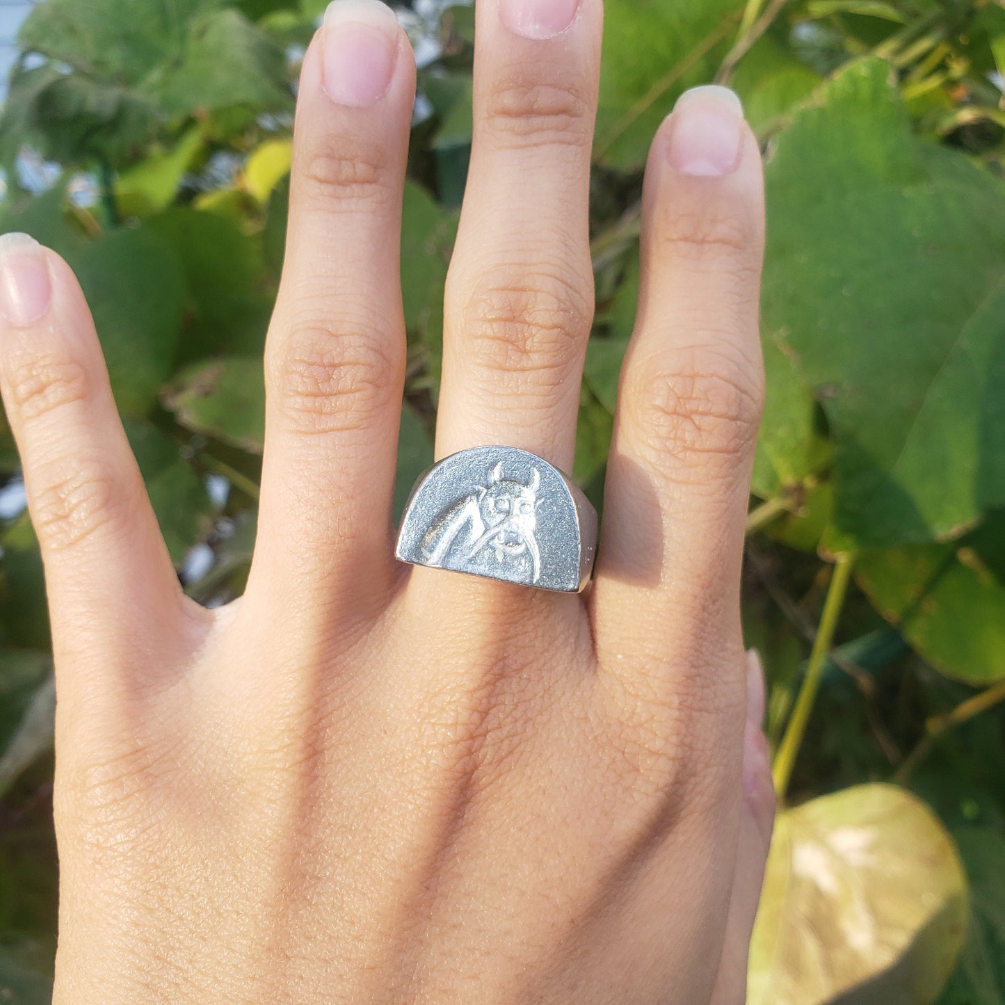 Bunyip wax seal signet ring