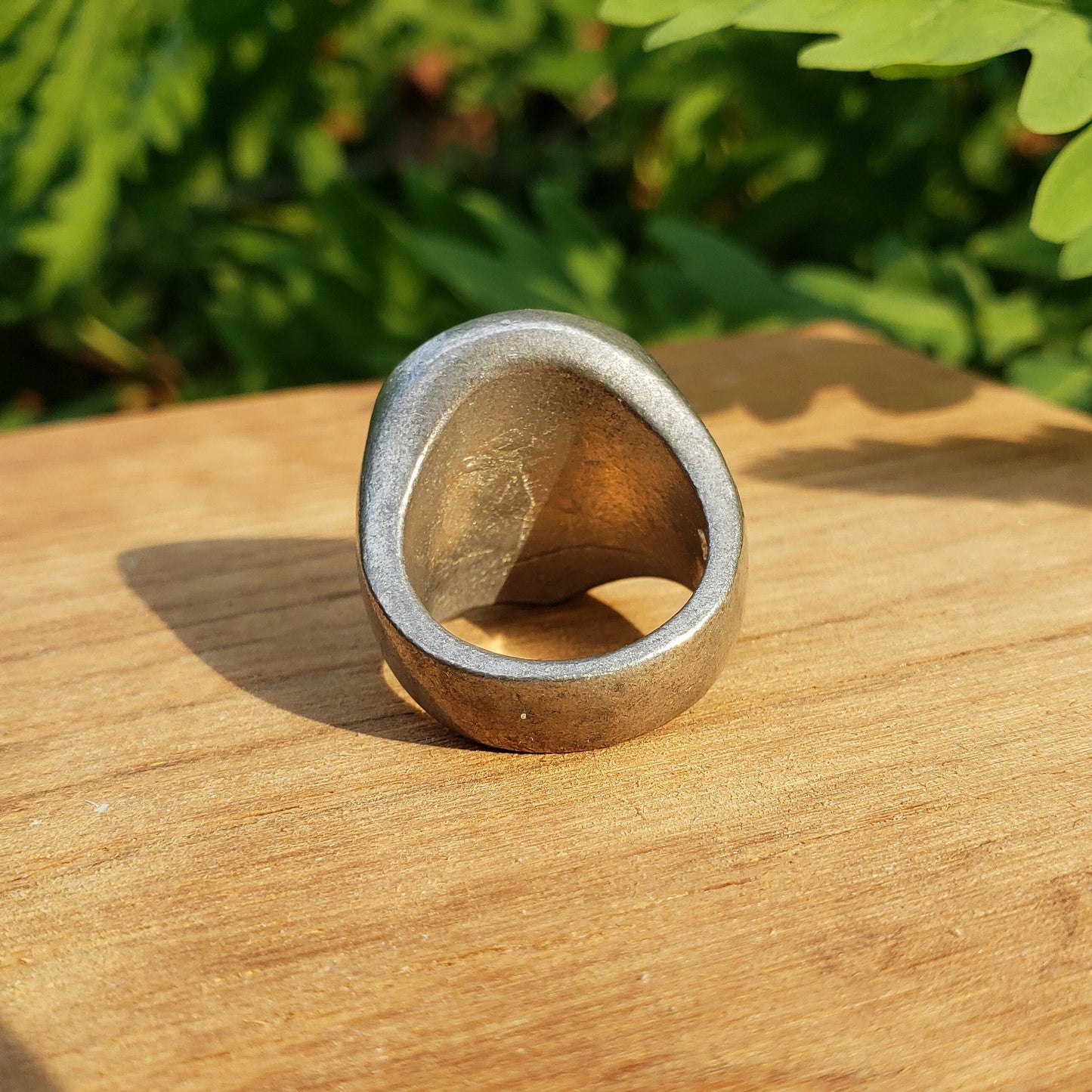 Broccoli wax seal signet ring