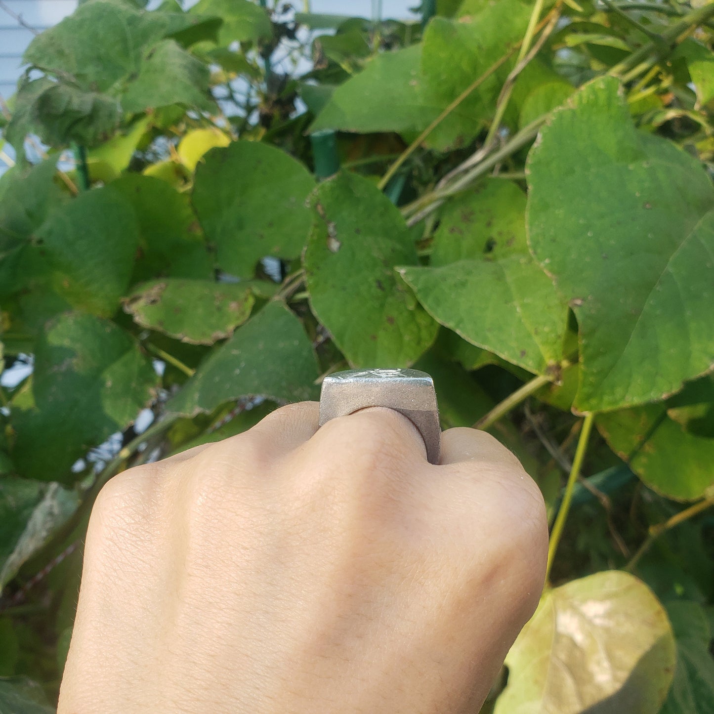 Bunyip wax seal signet ring