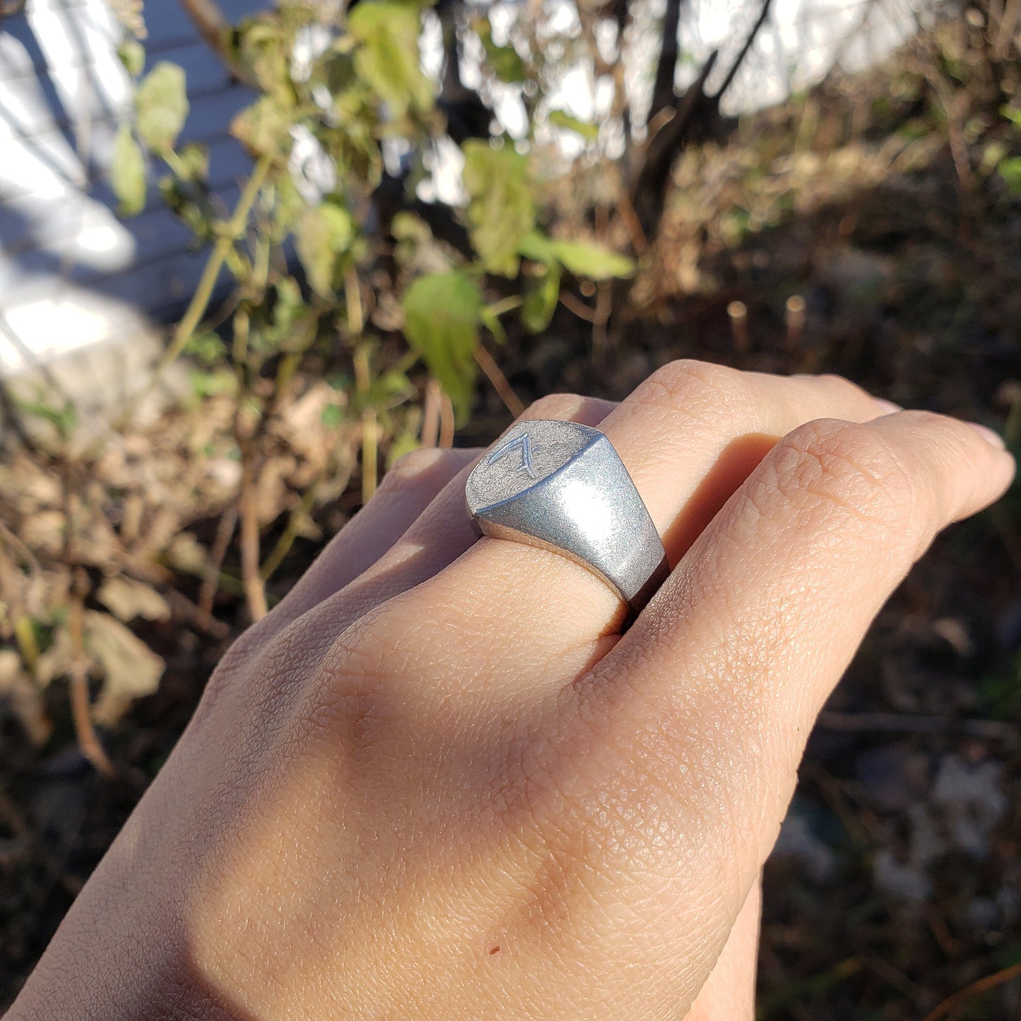 scythe wax seal signet ring