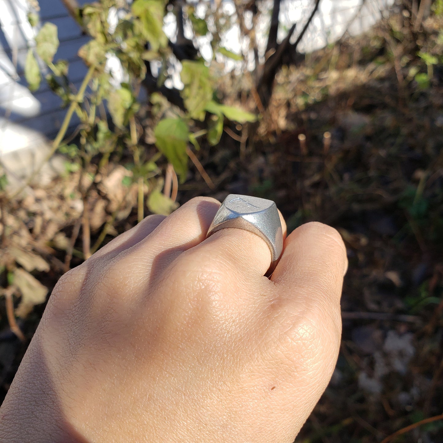 scythe wax seal signet ring