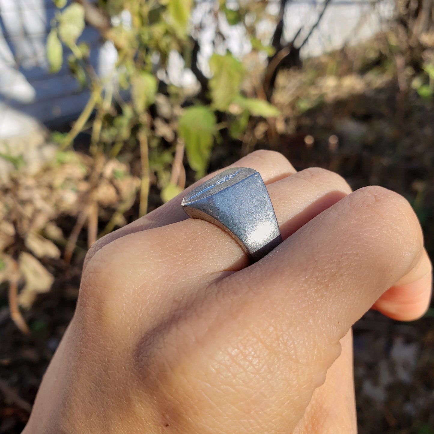 Torch wax seal signet ring