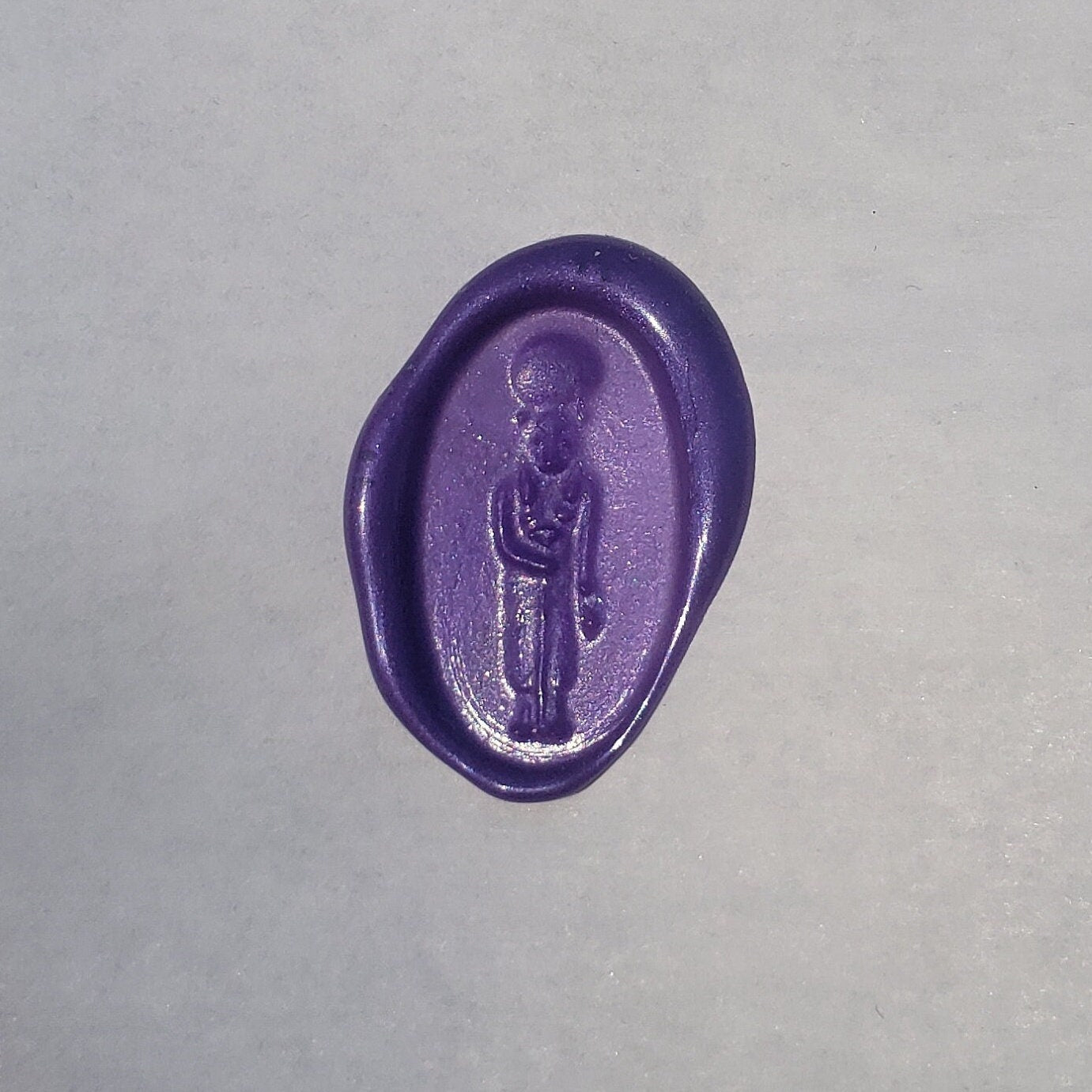 Sekhmet wax seal signet ring