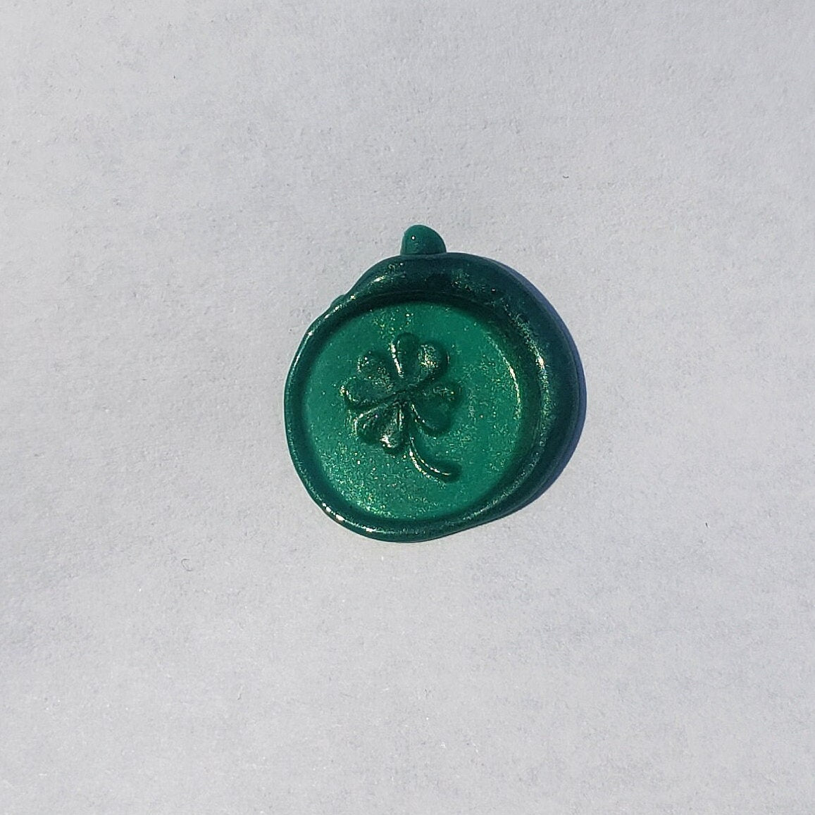 Clover wax seal signet ring