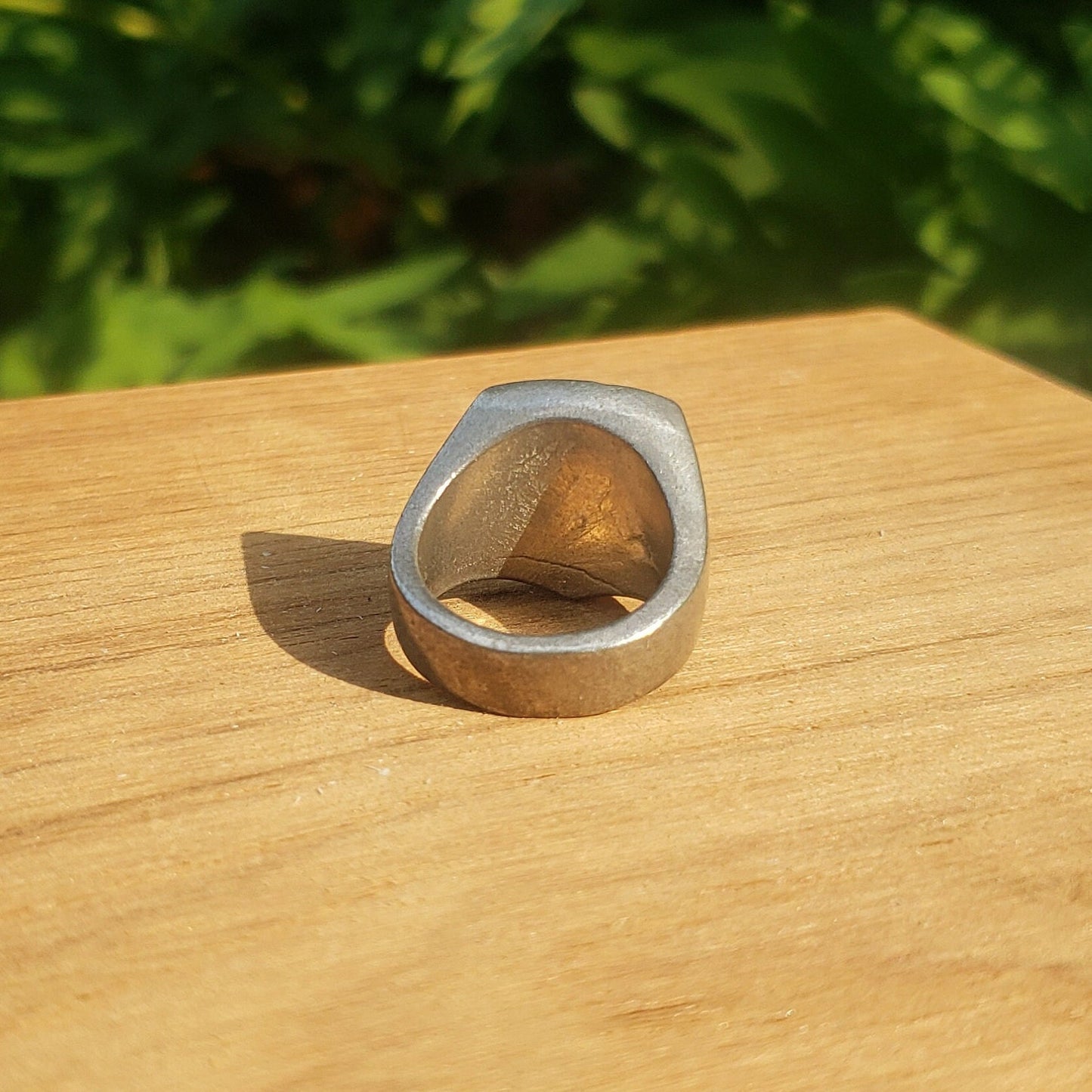 Caber toss lift wax seal signet ring