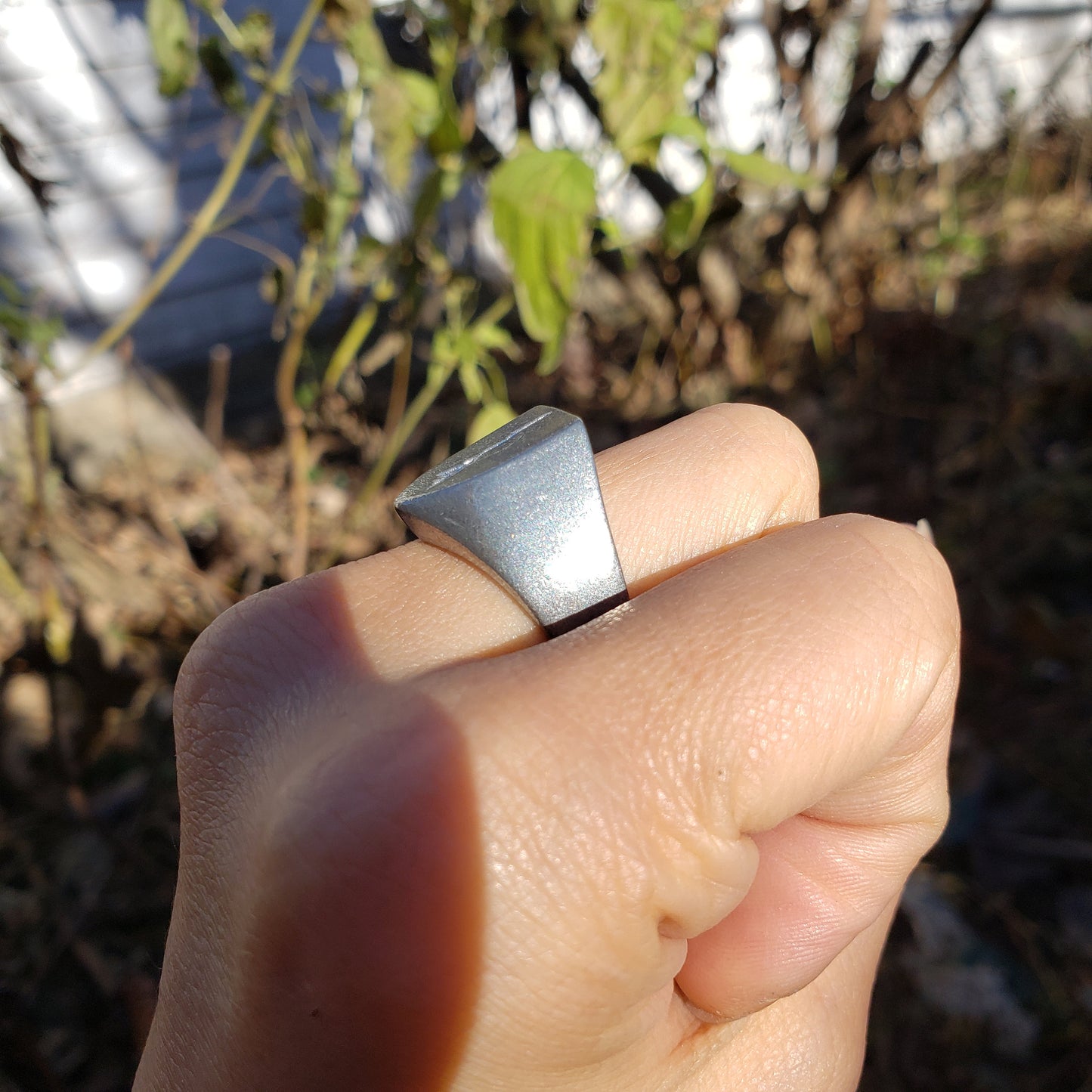 Broom wax seal signet ring