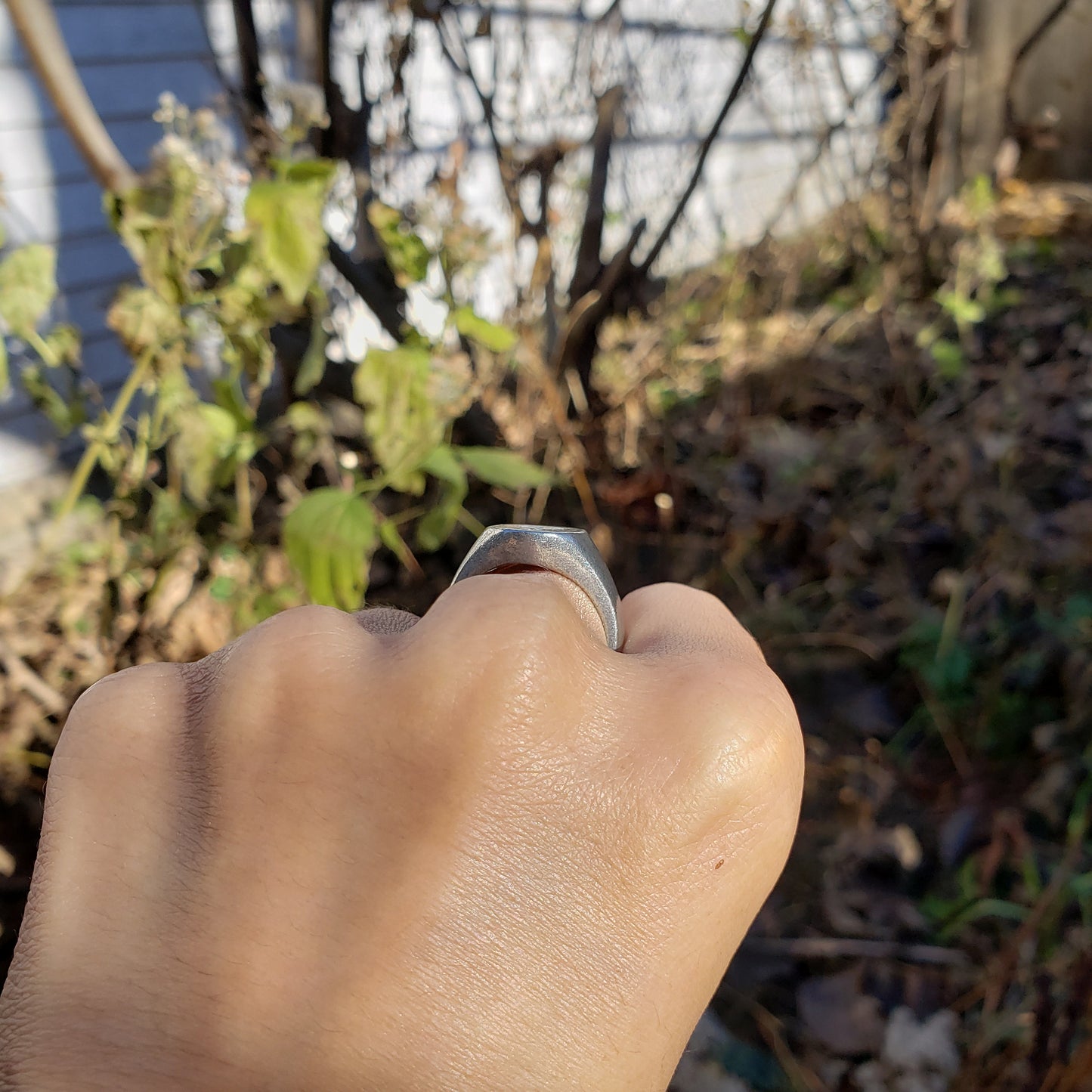 Key wax seal signet ring