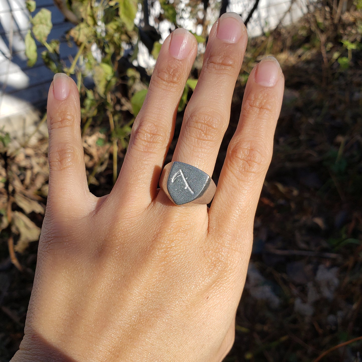 scythe wax seal signet ring