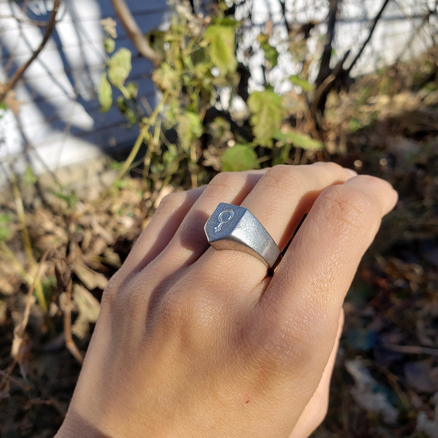 Venus sign wax seal signet ring