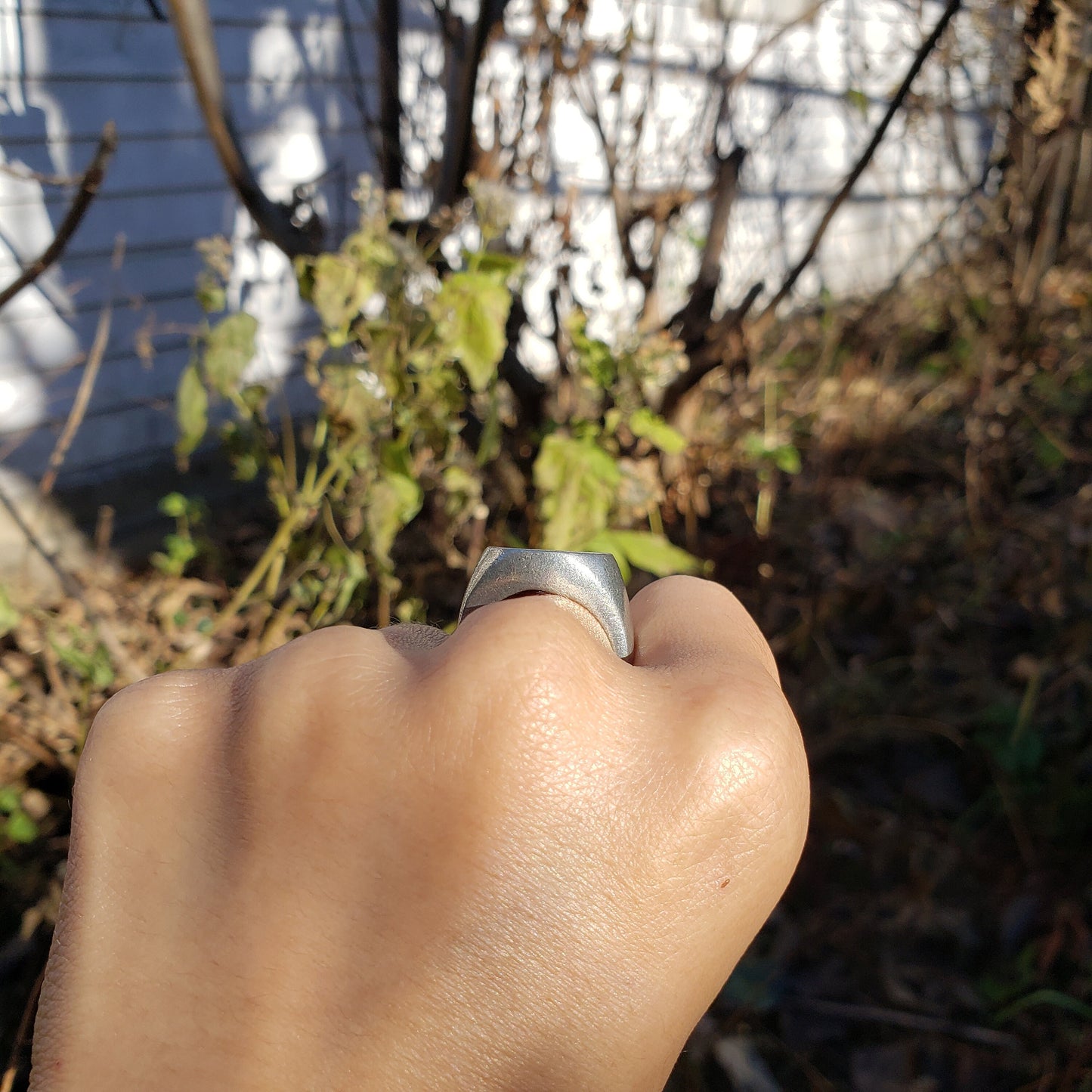 Watering can wax seal signet ring