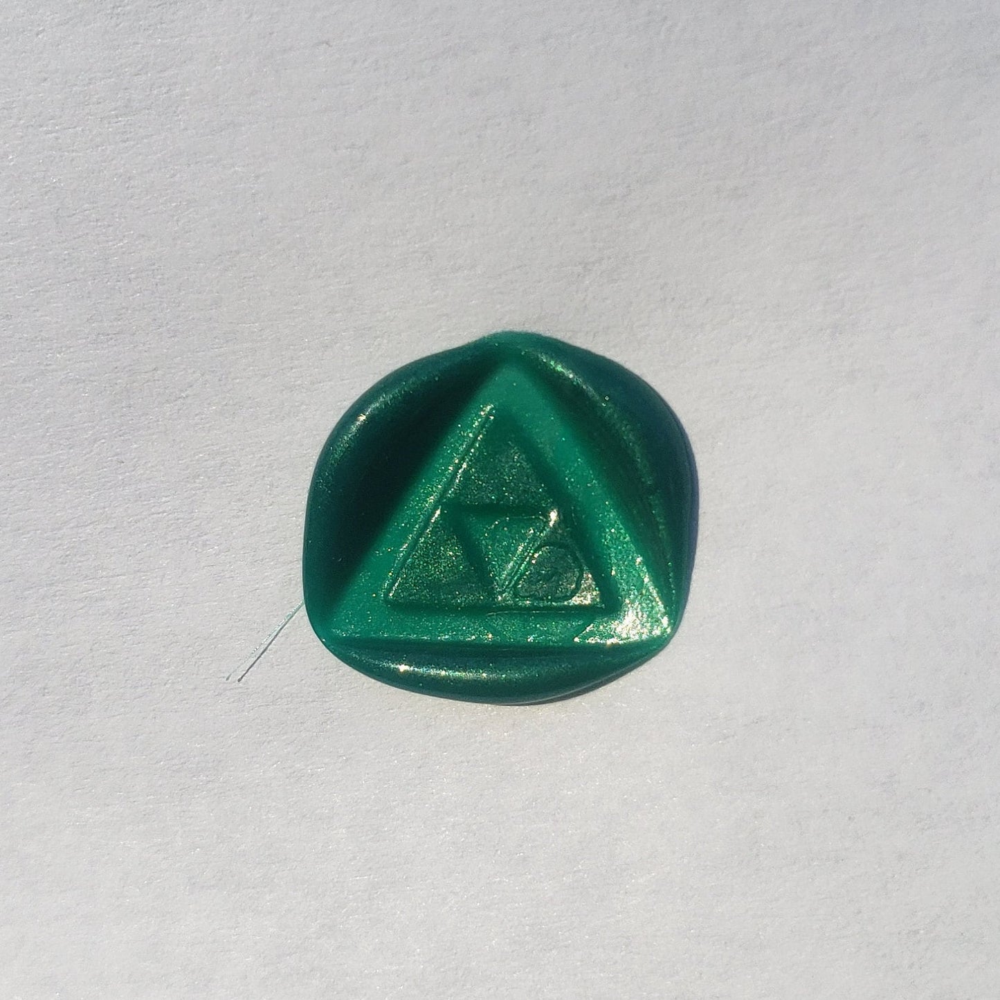 Sierpinski's Triangles wax seal signet ring