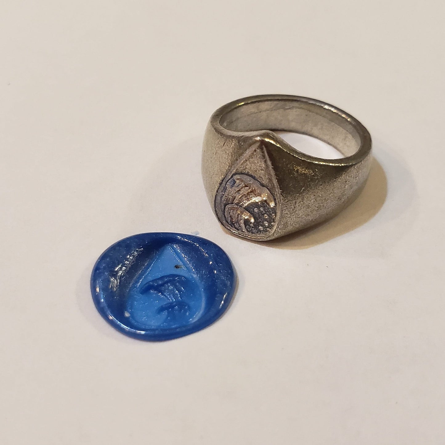 Water wax seal signet ring