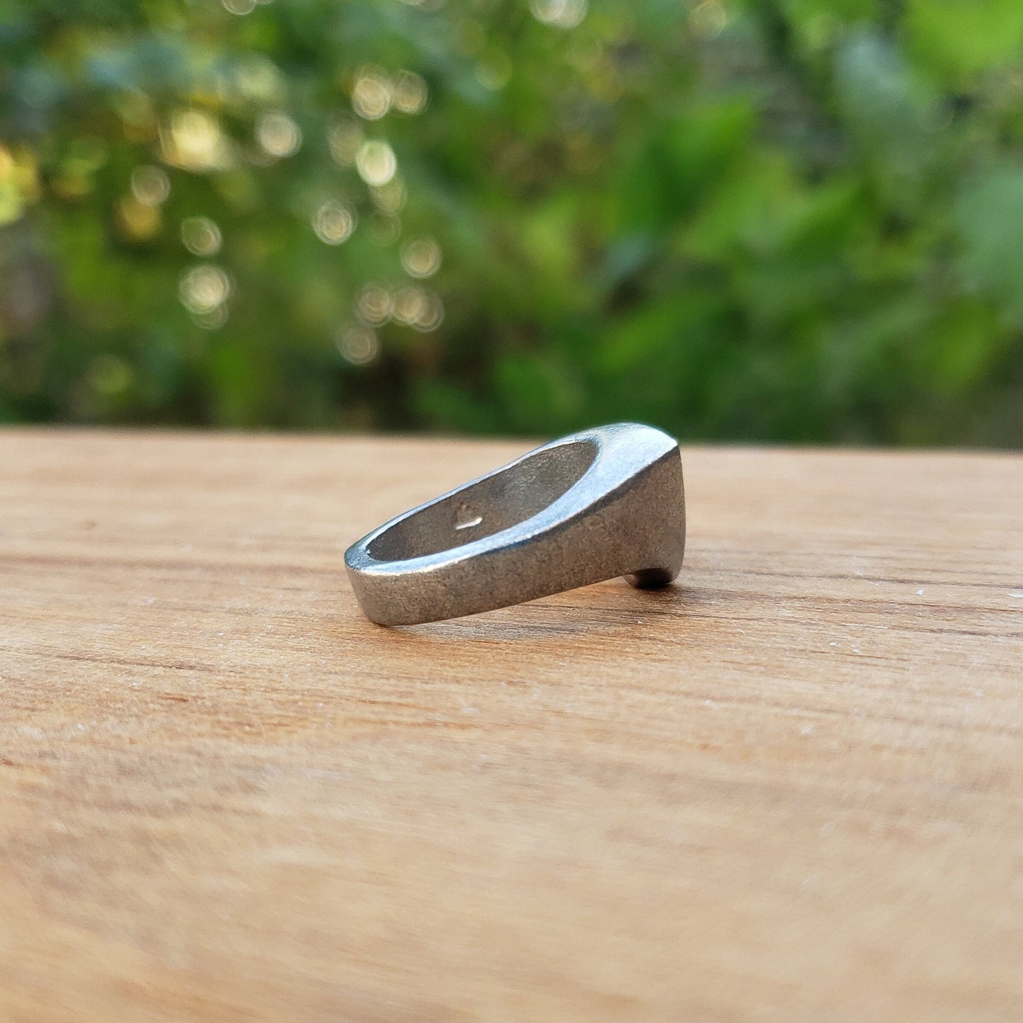 Triquetra wax seal signet ring