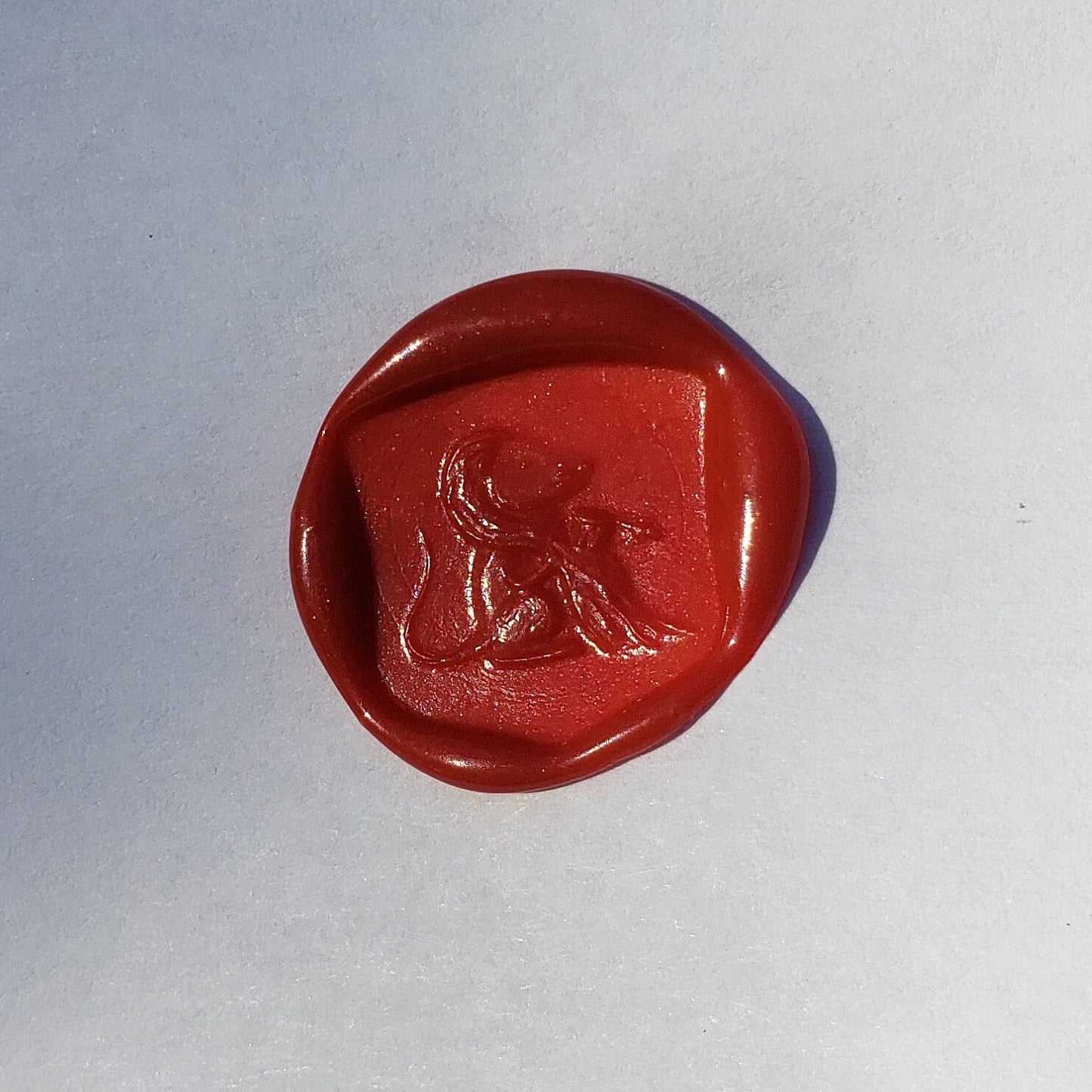 Ratpunzel wax seal signet ring