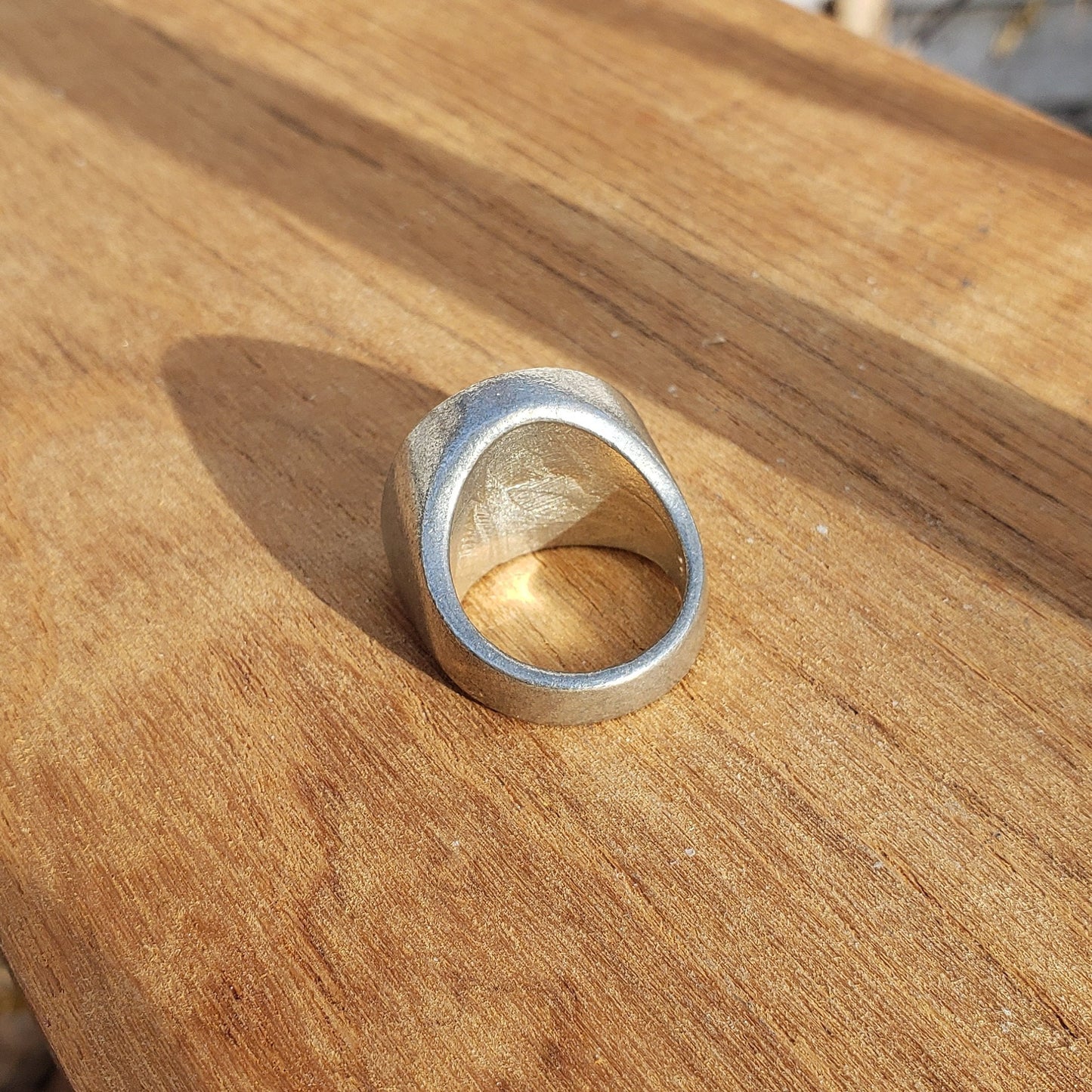 Tortoise and hare wax seal signet ring