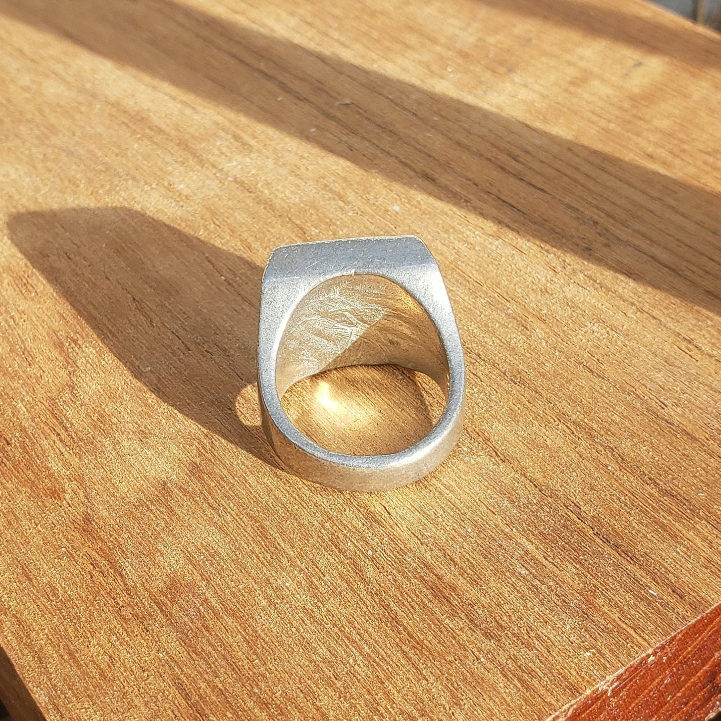 Minotaur wax seal signet ring