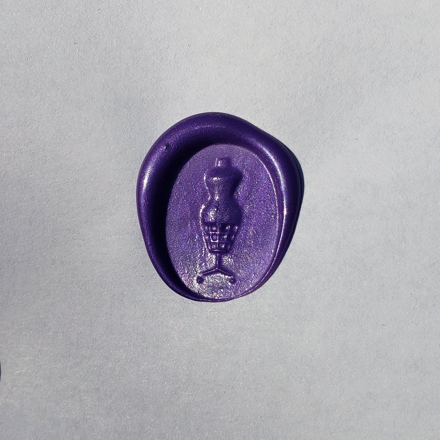 Dress form wax seal signet ring