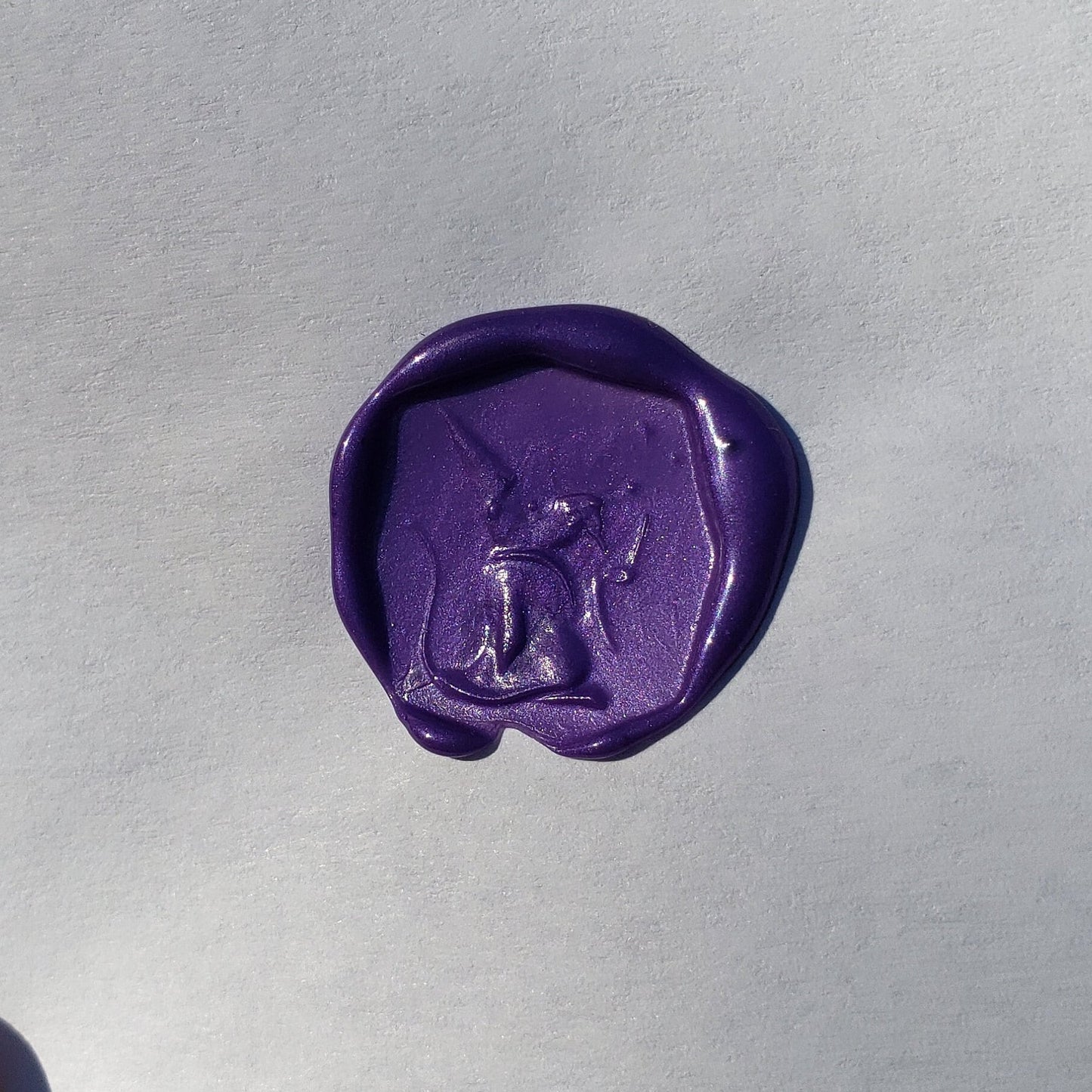 Magic mouse wax seal signet ring