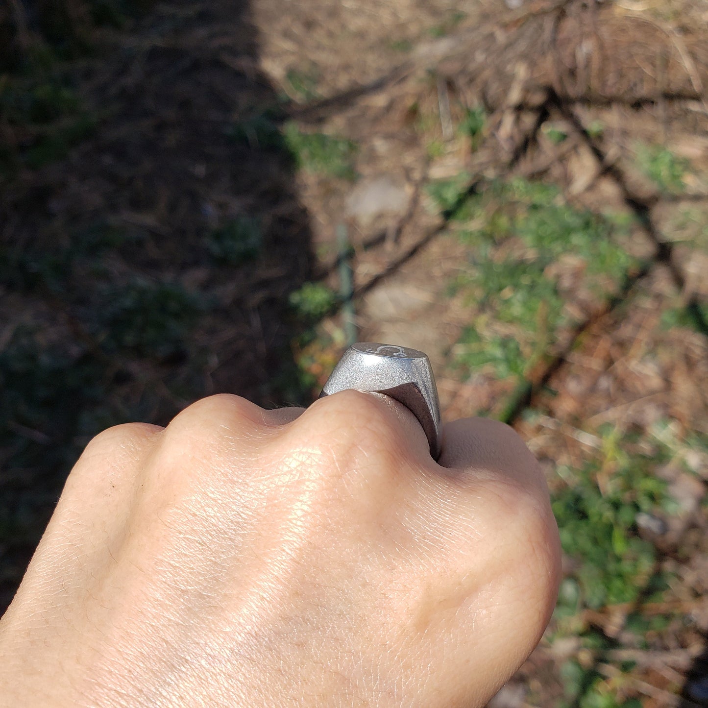 Leo sign wax seal signet ring