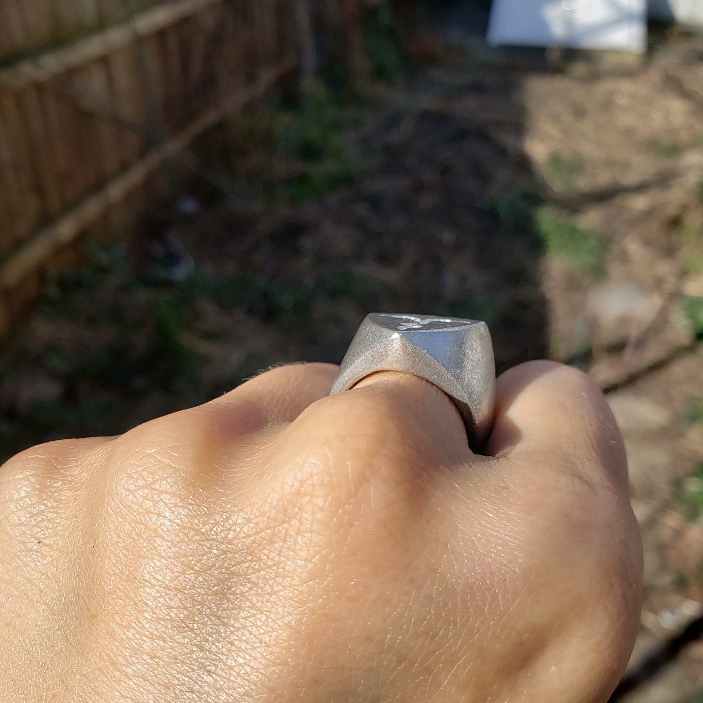 2 headed snake wax seal signet ring