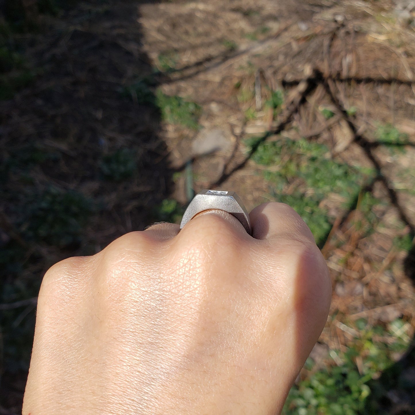 Door wax seal signet ring