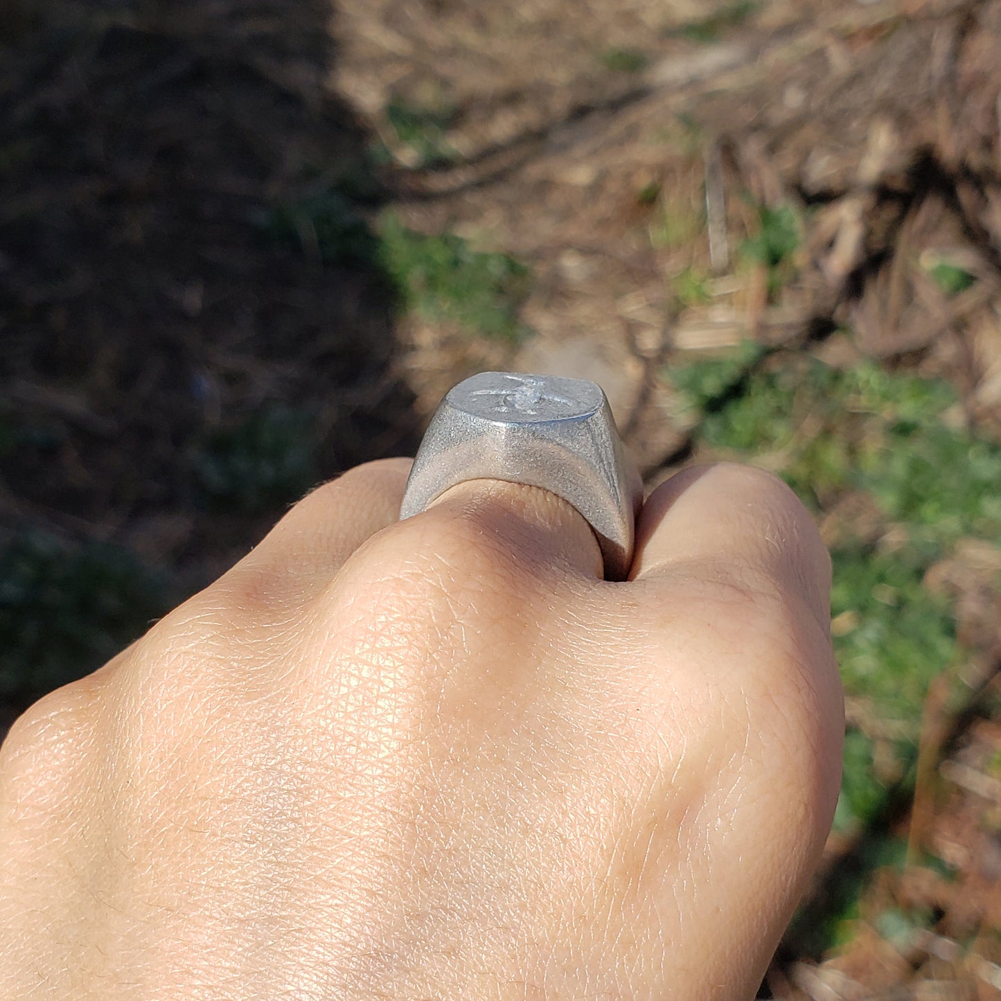 Penguin wax seal signet ring