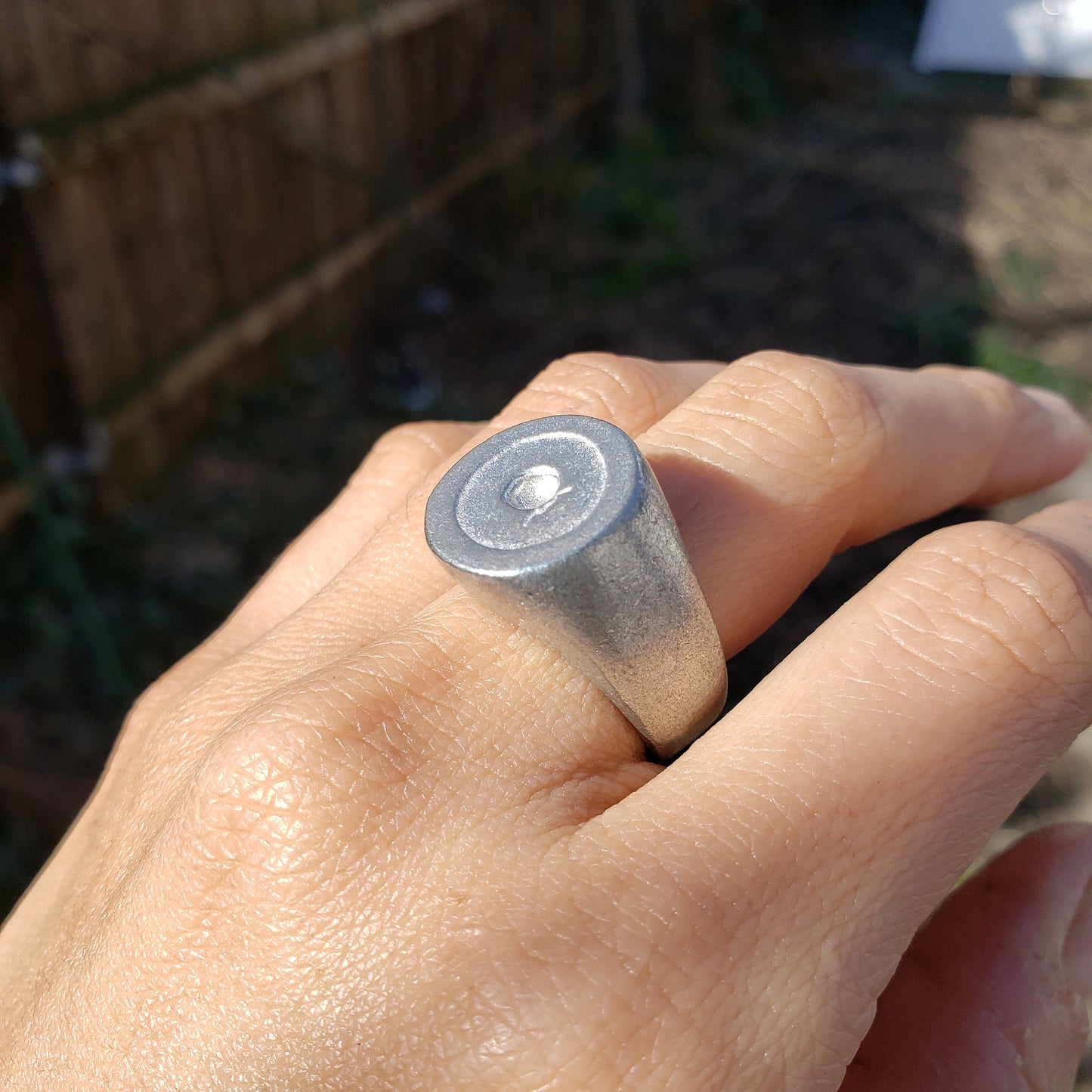 Sunhat wax seal signet ring