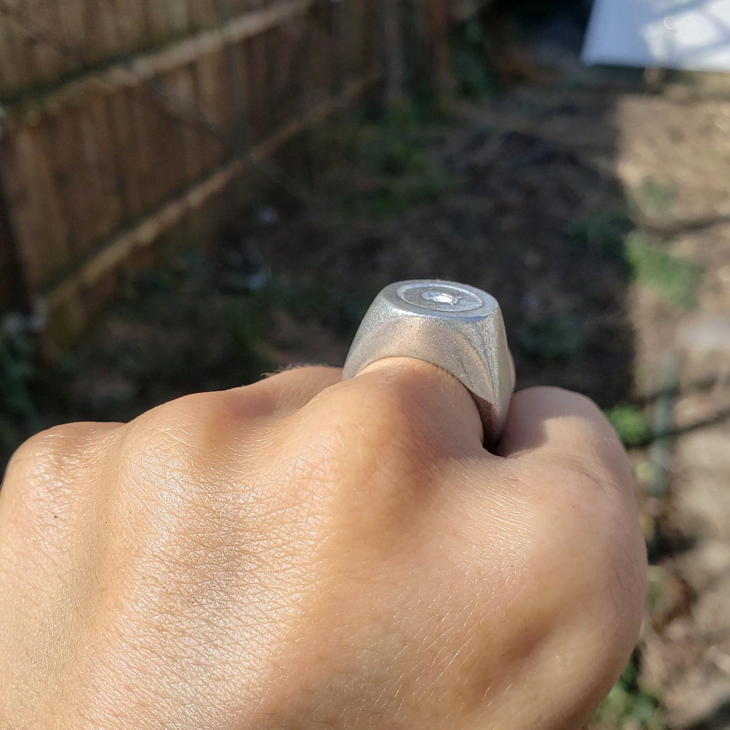 Sunhat wax seal signet ring