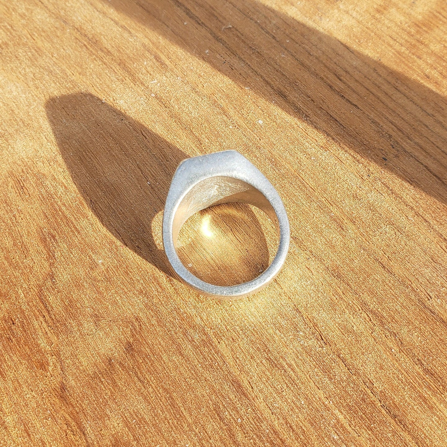 Arrow wax seal signet ring