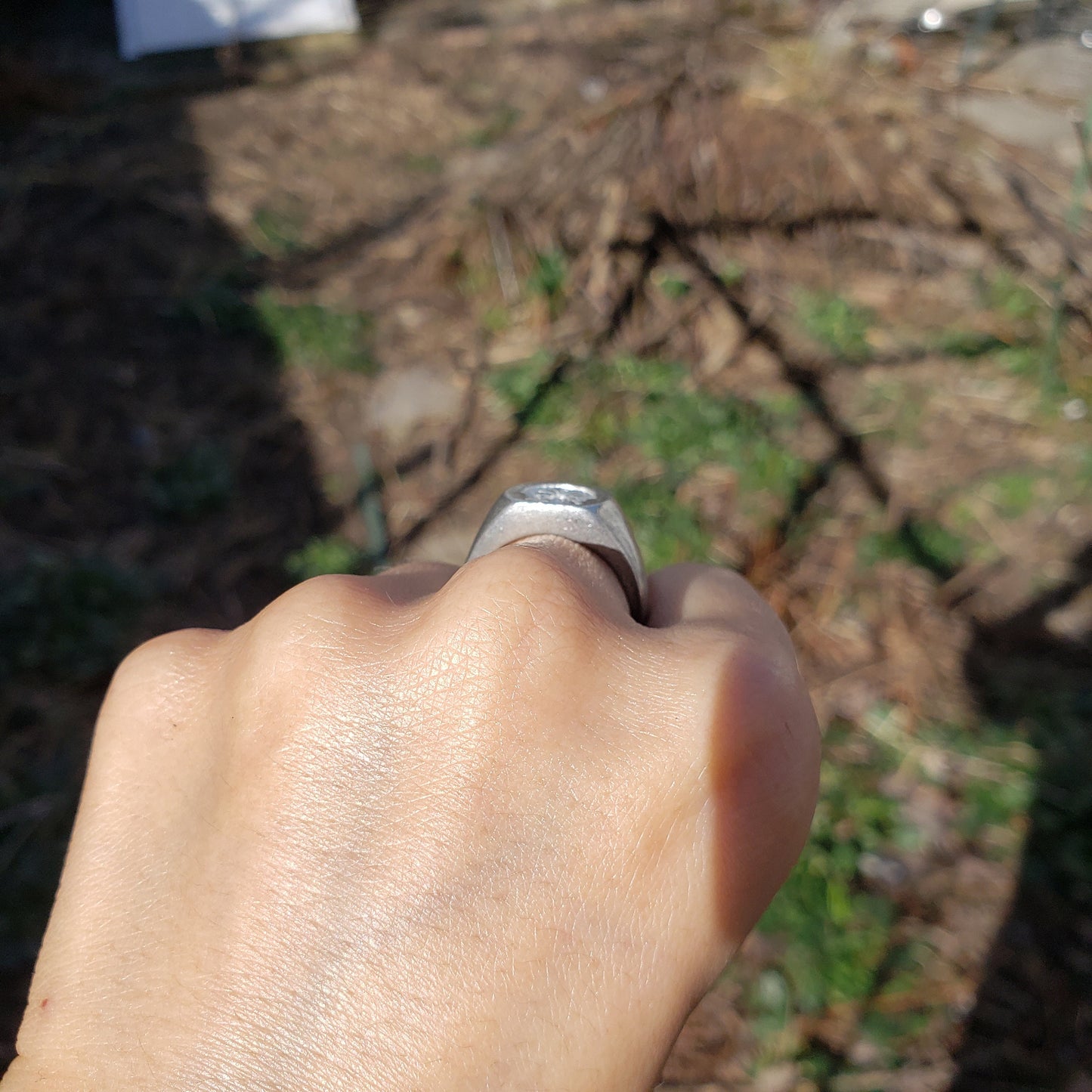 Ferris wheel wax seal signet ring