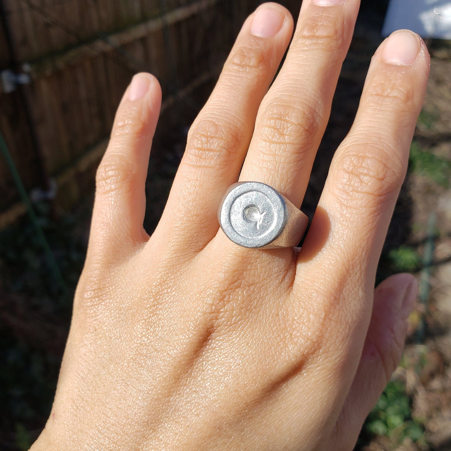 Sunhat wax seal signet ring