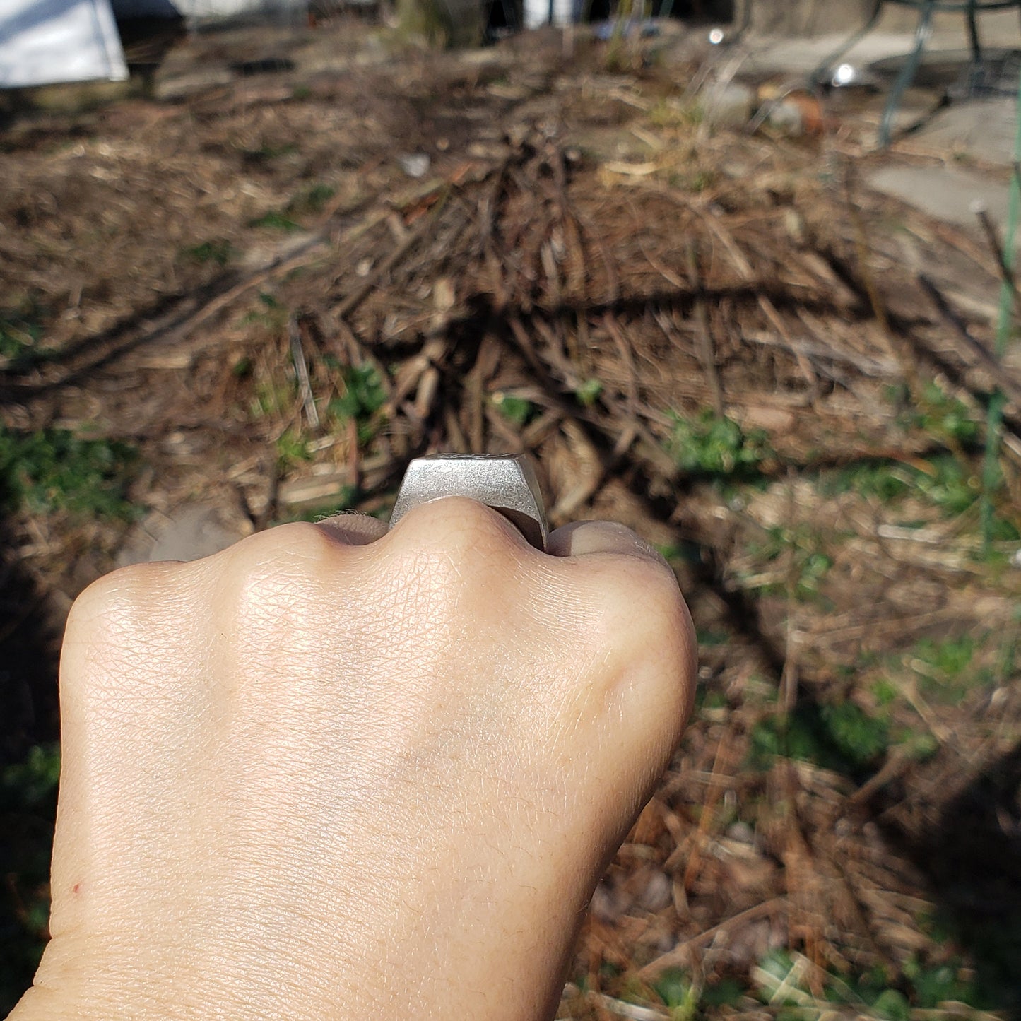 Puppet wax seal signet ring