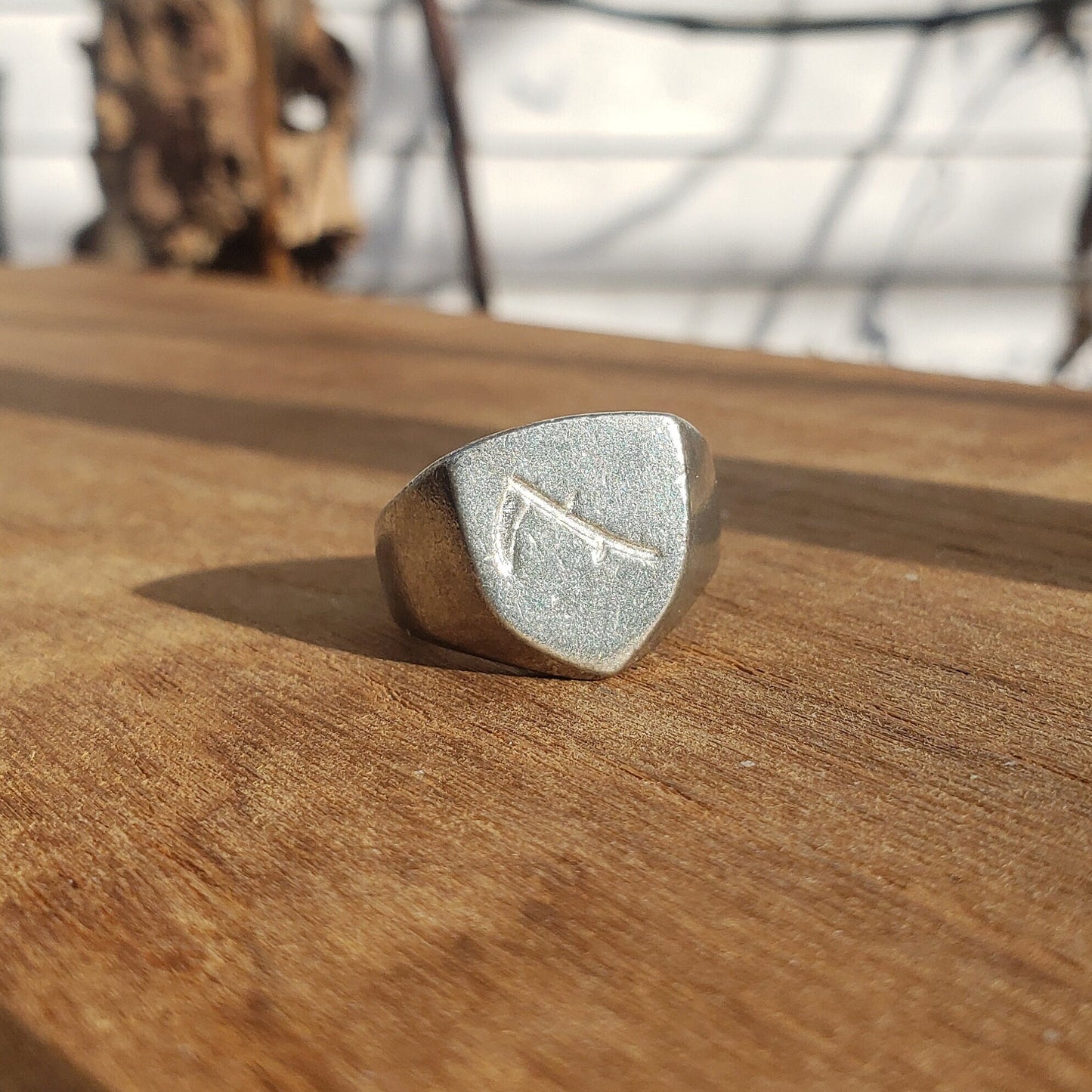 scythe wax seal signet ring