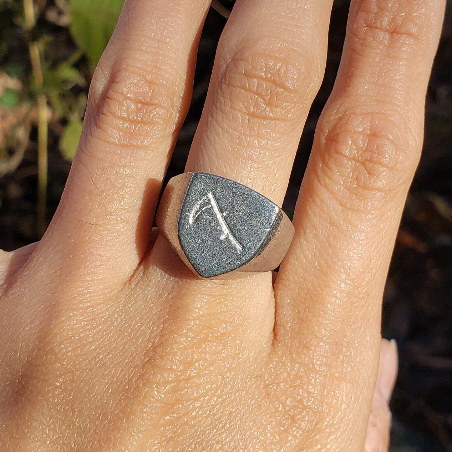 scythe wax seal signet ring