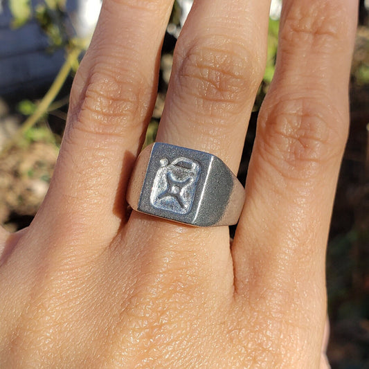 Jerry can wax seal signet ring