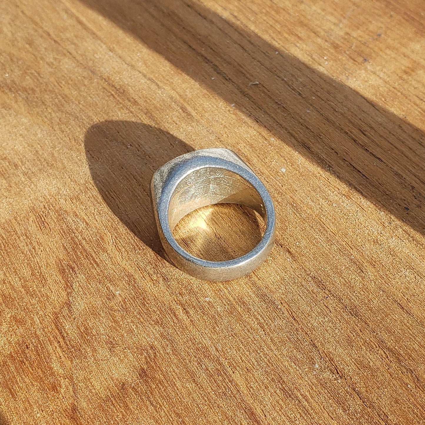 Submarine wax seal signet ring