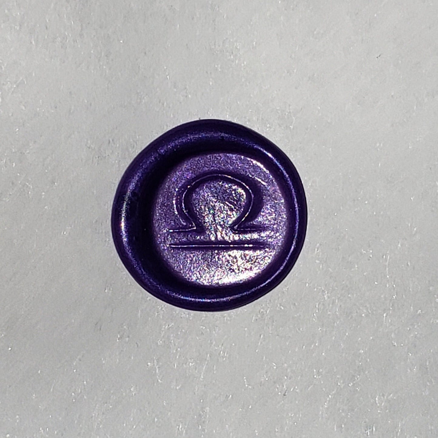 Libra sign wax seal signet ring