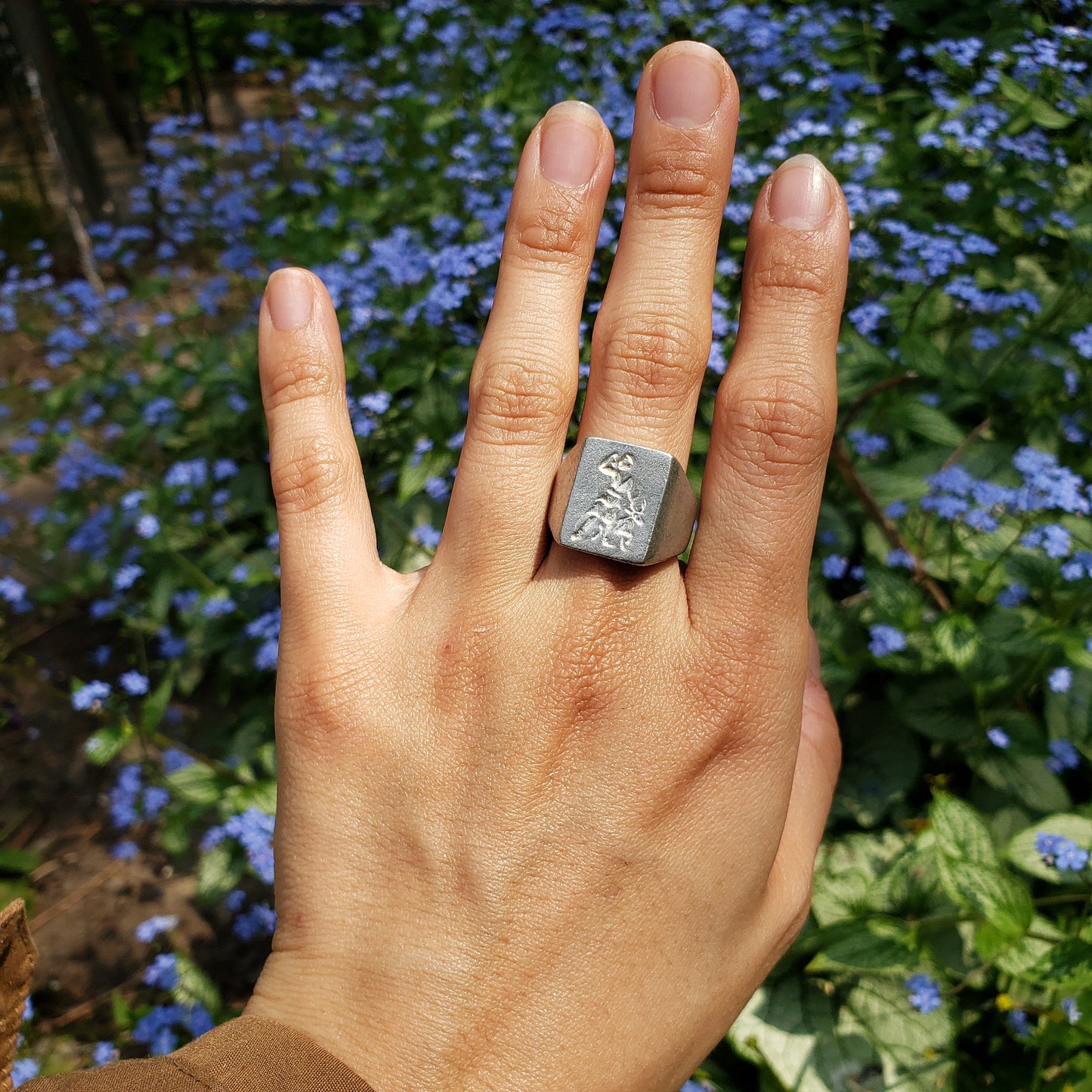 Diana wax seal signet ring