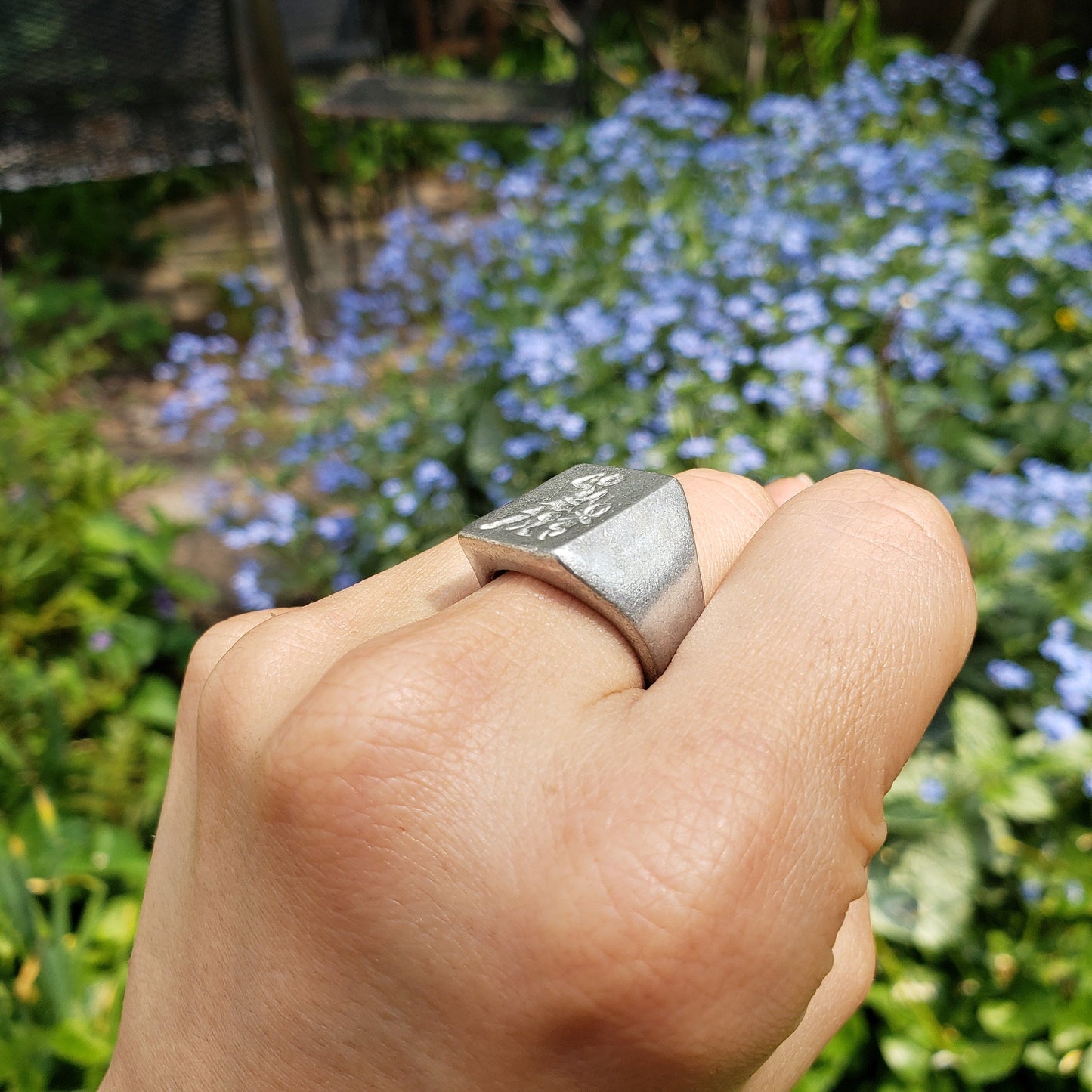 Diana wax seal signet ring