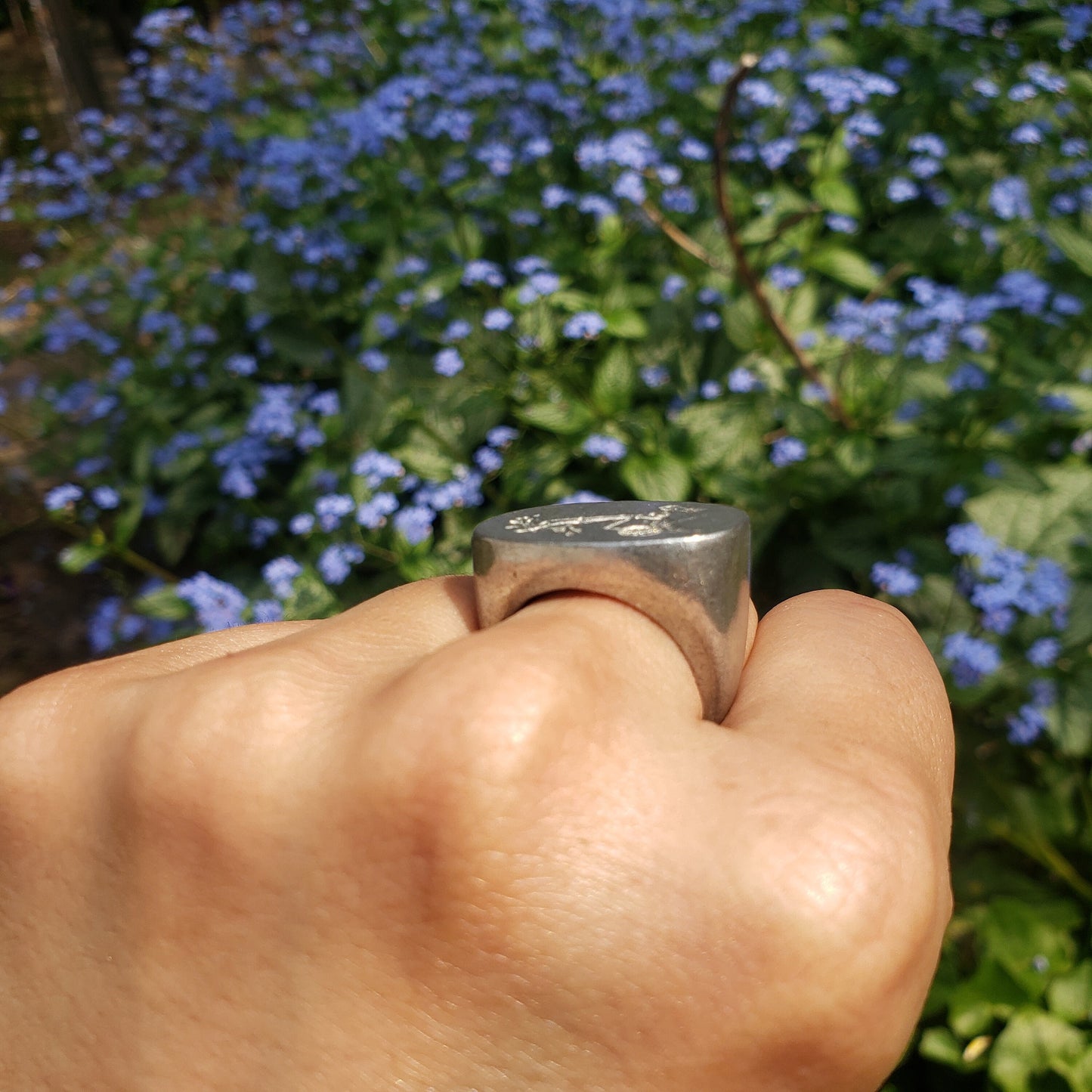 Freyja wax seal signet ring