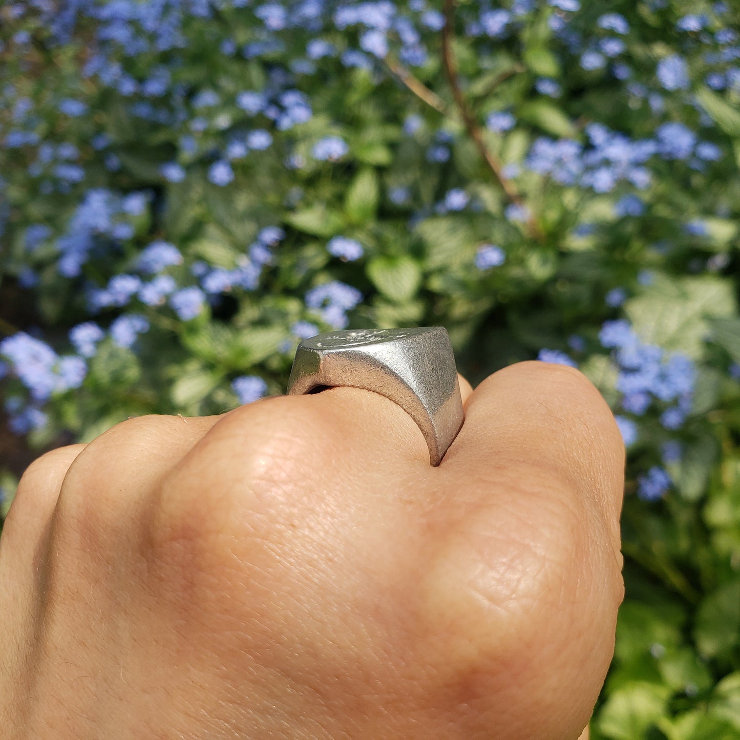 Salamander wax seal signet ring