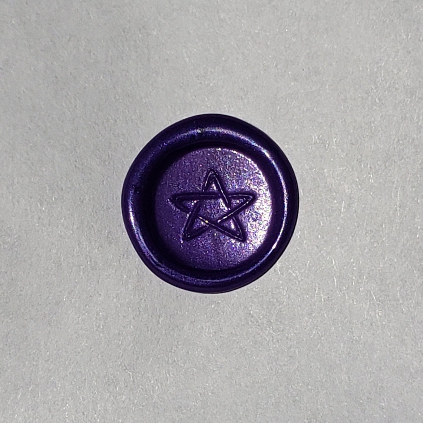 Pentagram wax seal signet ring