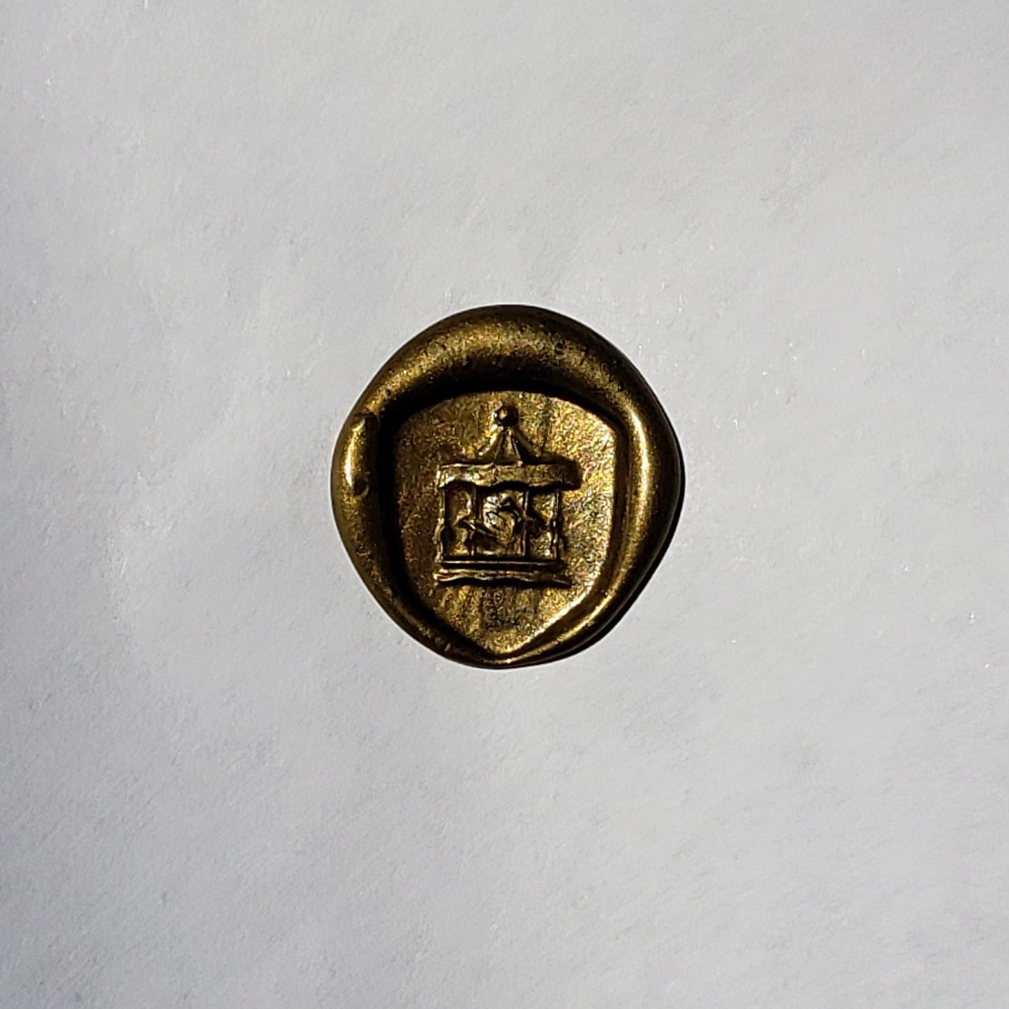 Merry go round wax seal signet ring