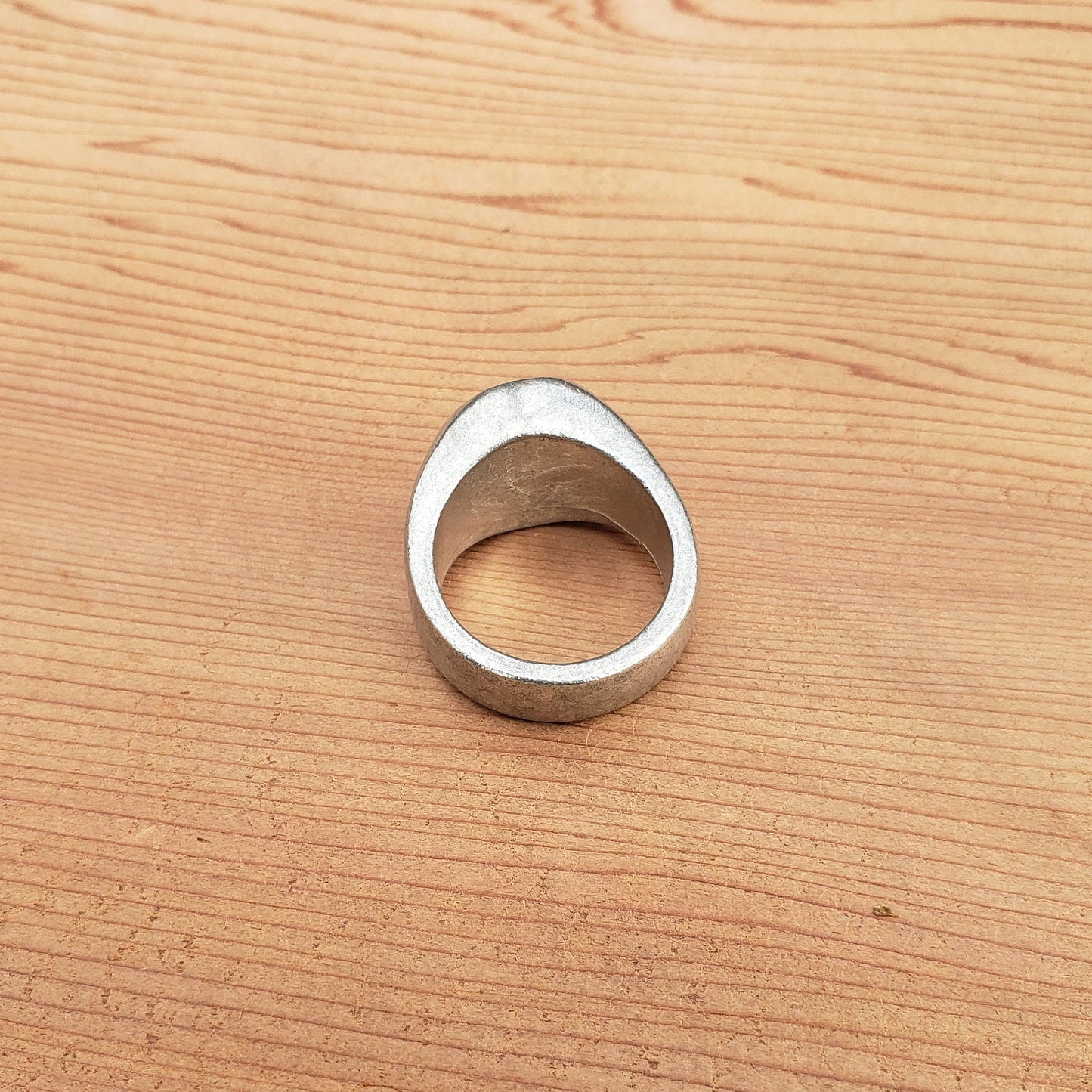 Tuna can top wax seal signet ring