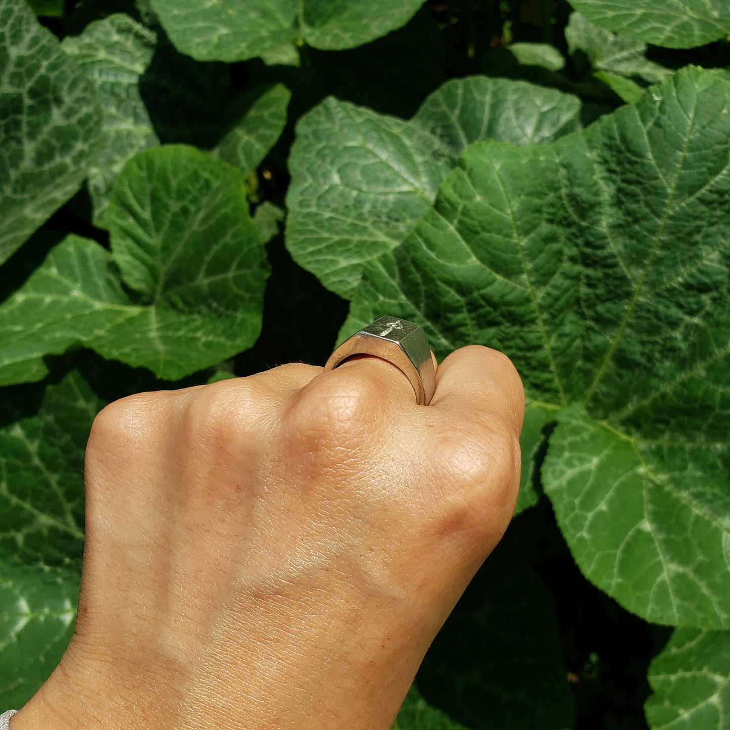 Match wax seal signet ring