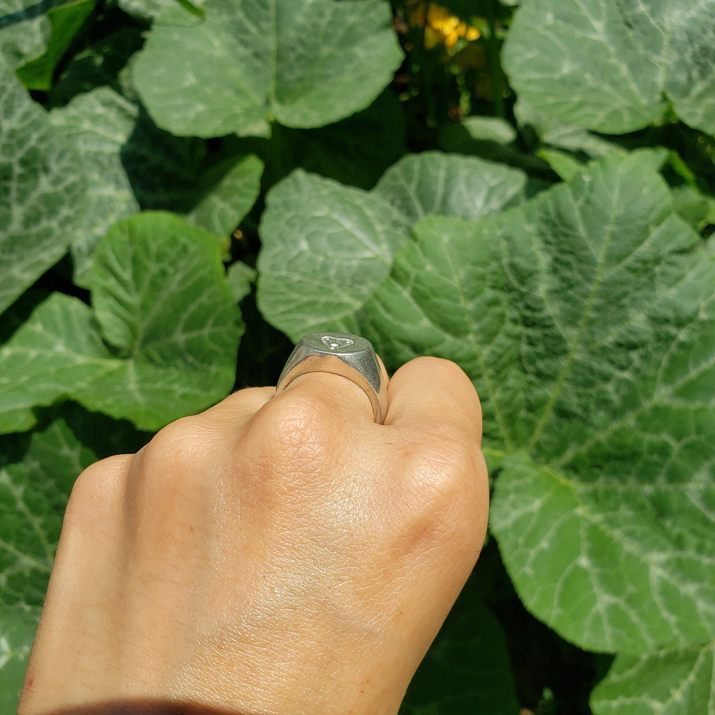 Planchette wax seal signet ring