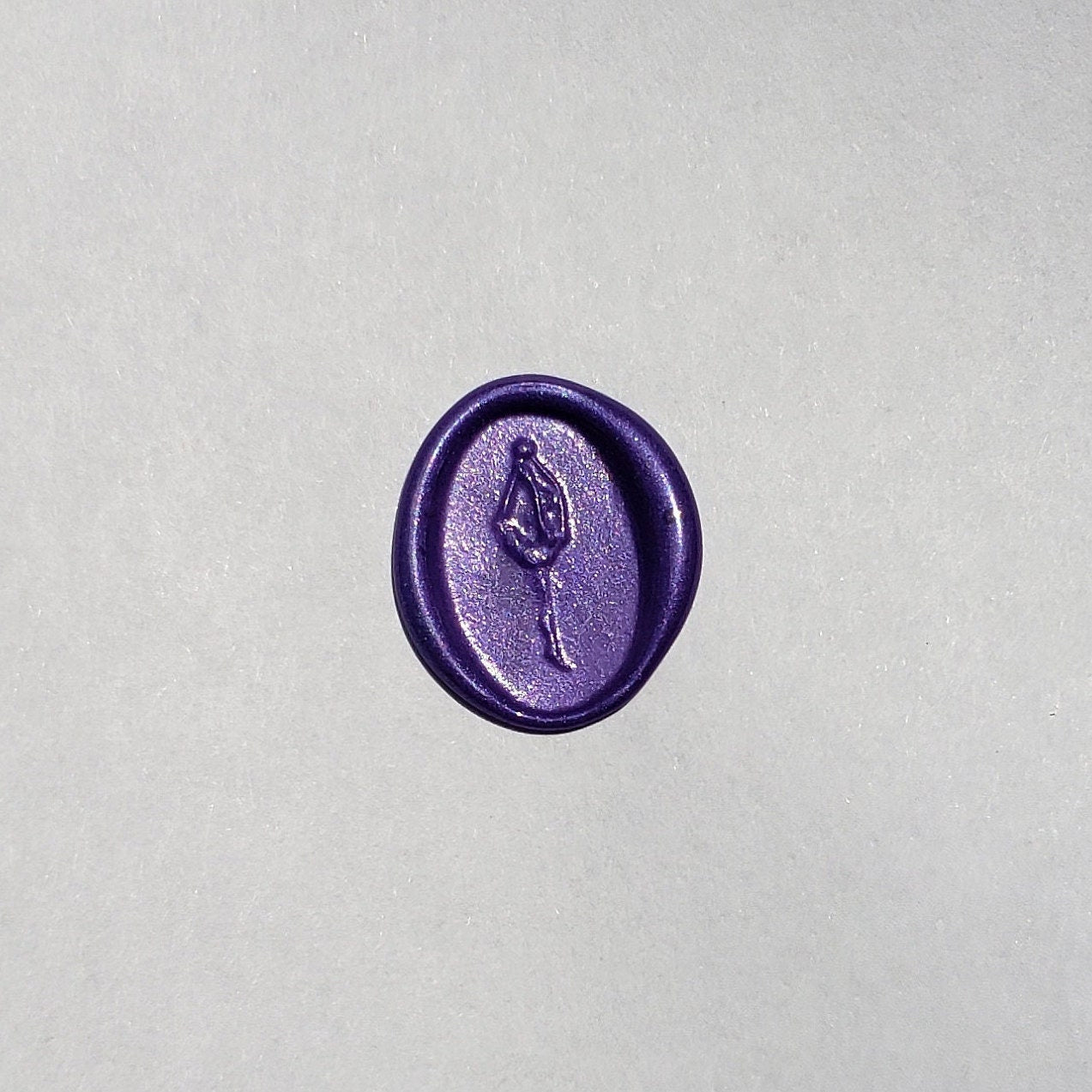 Gymnastics ball wax seal signet ring