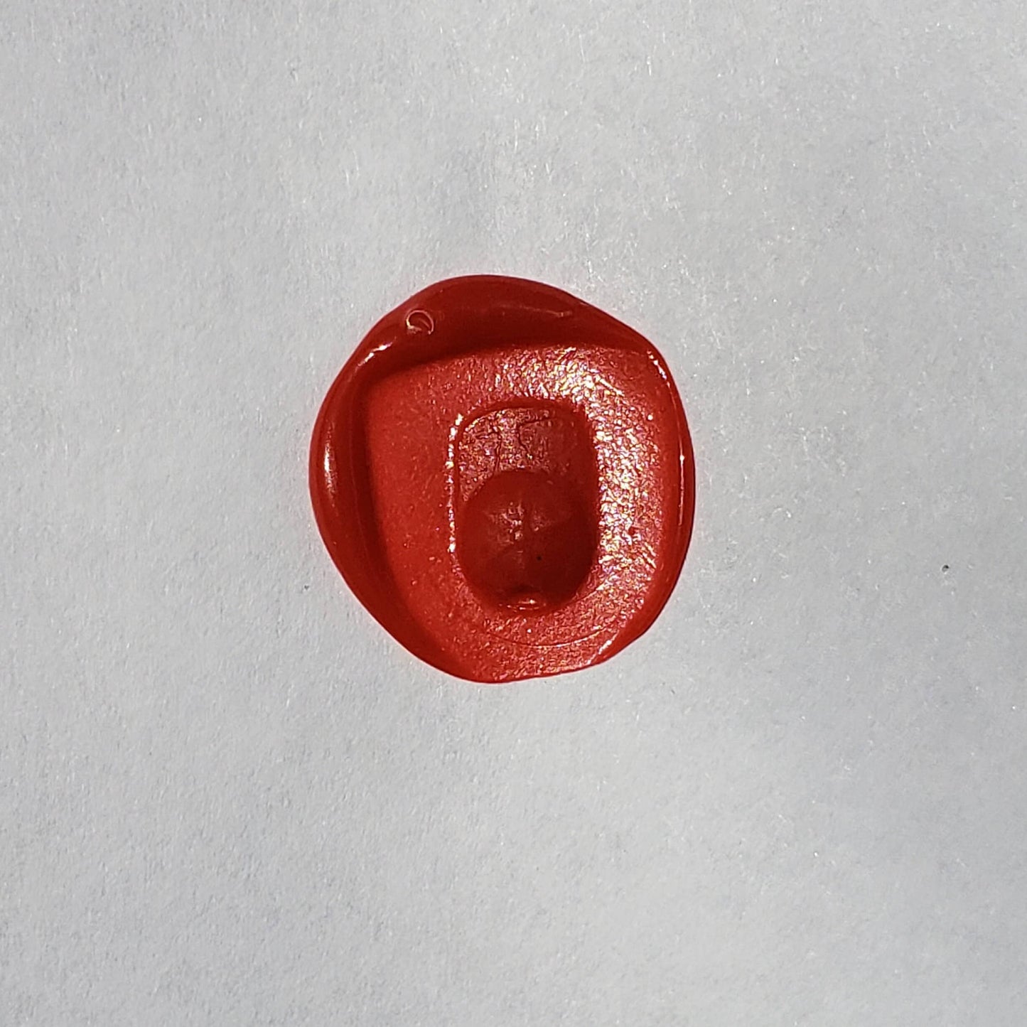 Baseball cap wax seal signet ring