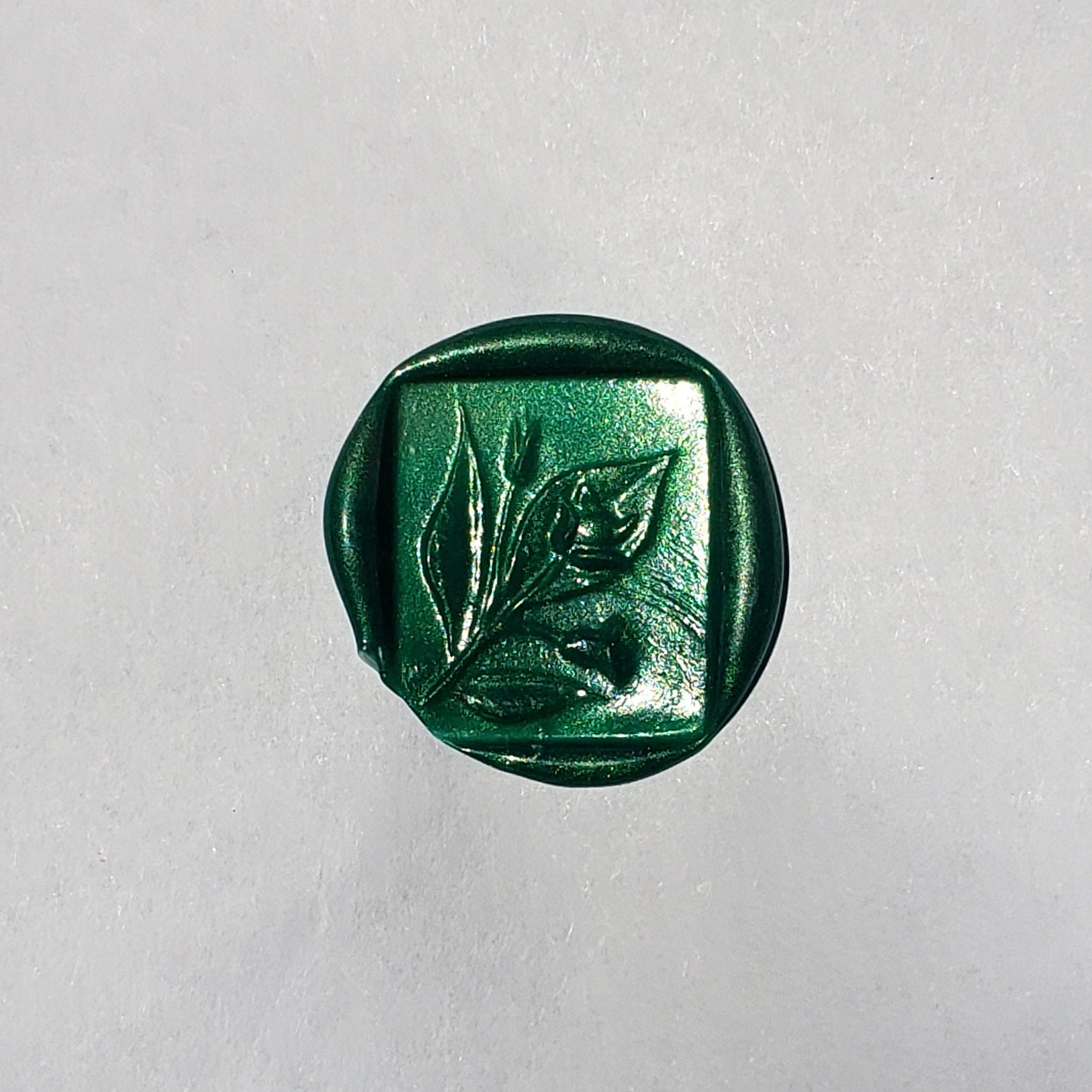 Belladonna wax seal signet ring